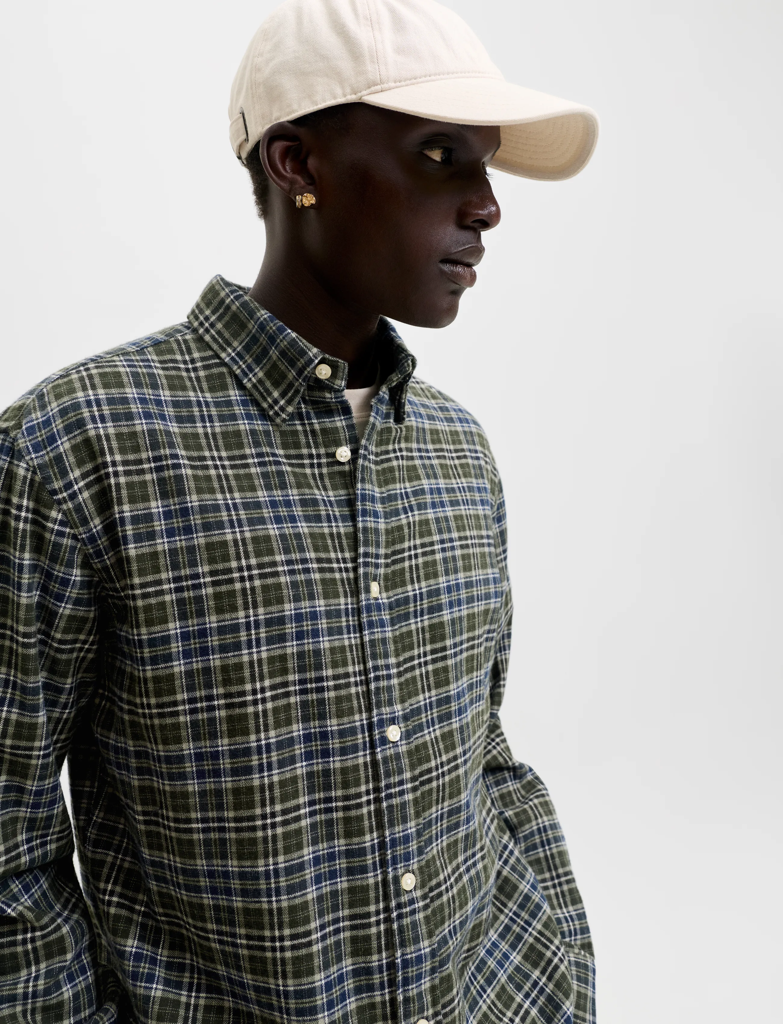 Jack & Jones - JJEFIELD CHECK SHIRT LS SN - rosin - 5