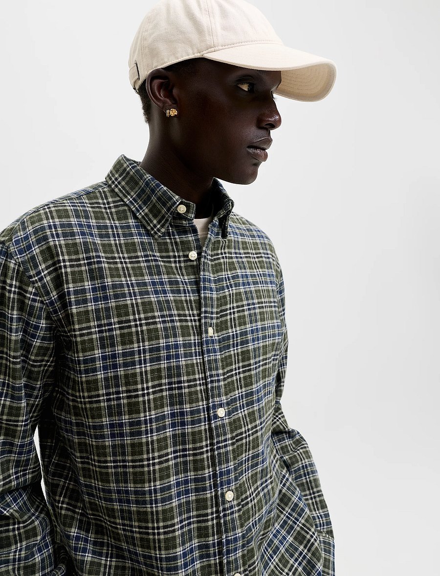 Jack & Jones - JJEFIELD CHECK SHIRT LS SN - flannel-skjorter - rosin - 5