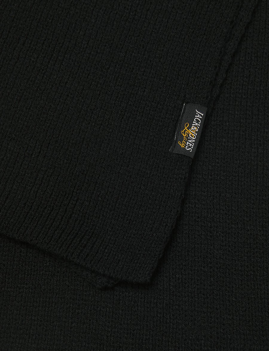 Jack & Jones - JACJADE SCARF BF - talvesallid - black - 2