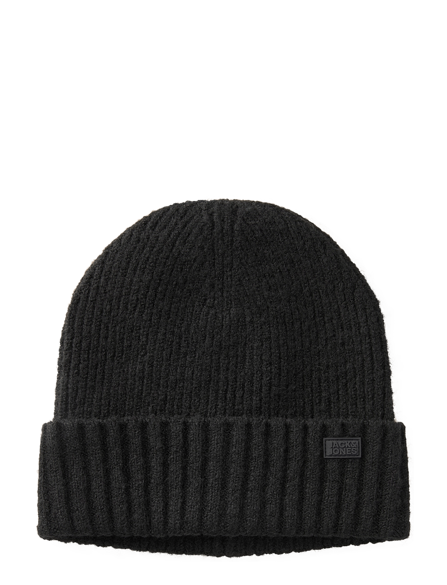 Jack & Jones - JACRUSH BEANIE BTW - kollektsioonid - black - 0