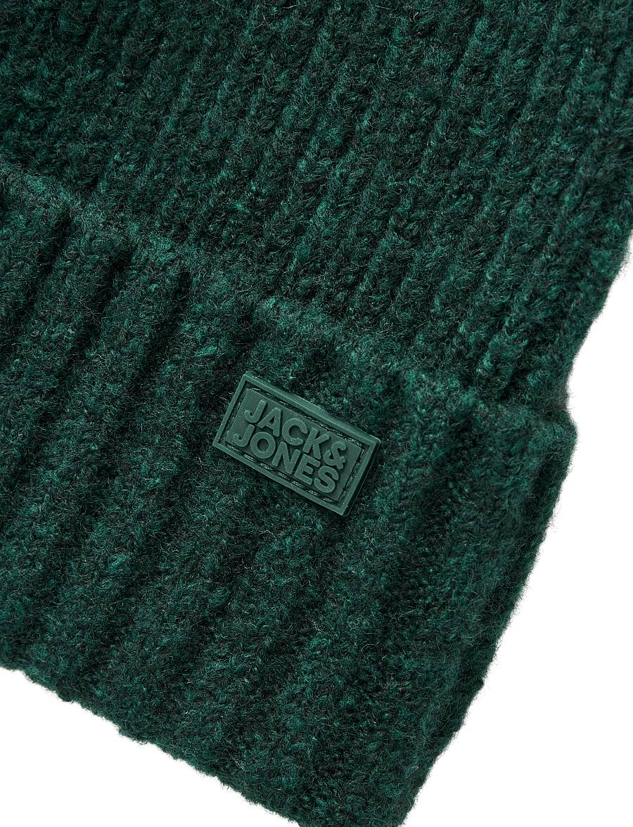 Jack & Jones - JACRUSH BEANIE BTW - kollektionen - scarab - 1