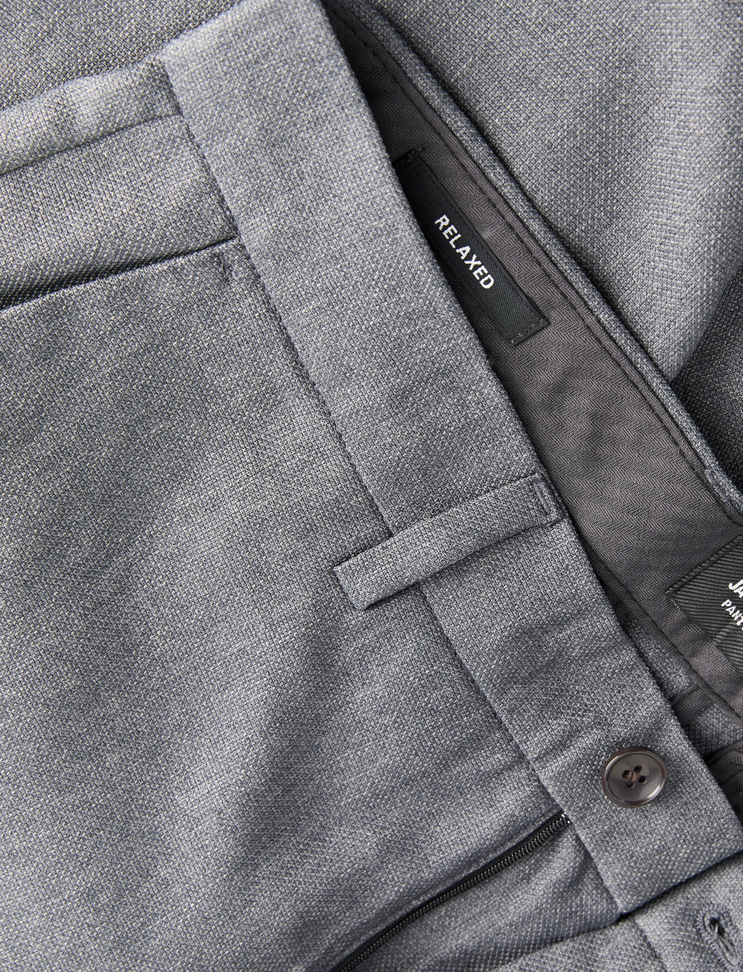 Jack & Jones - JPSTKANE WINTER CHINO - vabaajapüksid - asphalt - 2