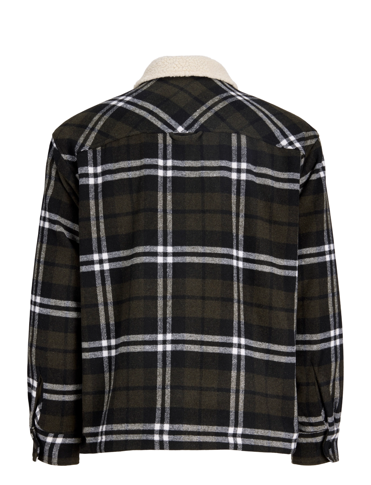 Jack & Jones - JJZAC TEDDY SHIRT JACKET LS - hybrid jackets  - rosin - 1