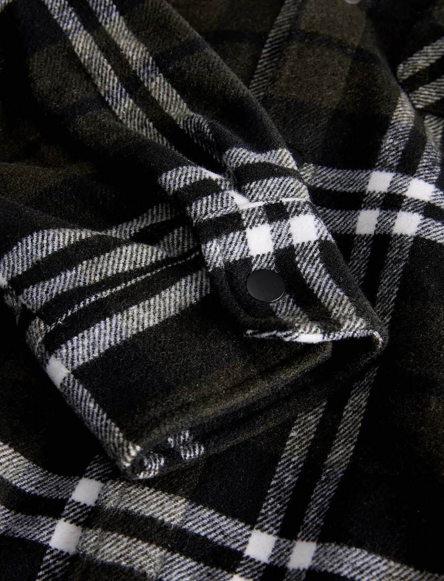 Jack & Jones - JJZAC TEDDY SHIRT JACKET LS - hybridjakker - rosin - 3