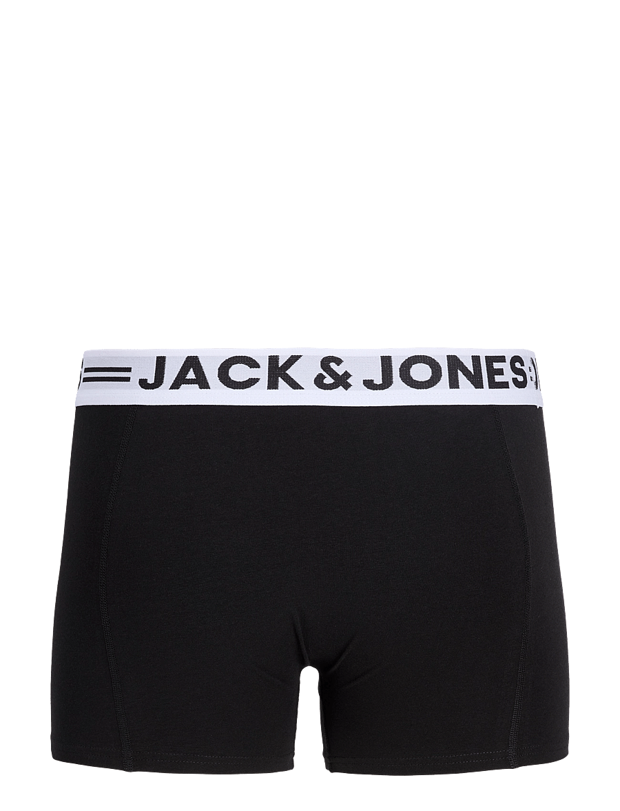 Jack & Jones - JACSENSE TRUNKS 5 PACK NOOS - multipack kalsonger - black - 1