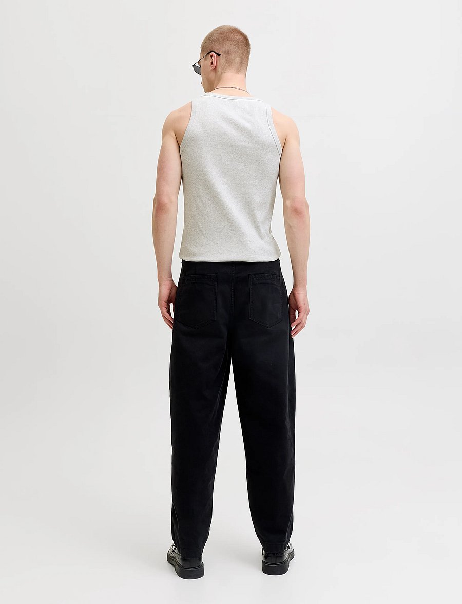 Jack & Jones - JJEORGANIC RIB TANK TOP SN - strickwesten - white melange - 3