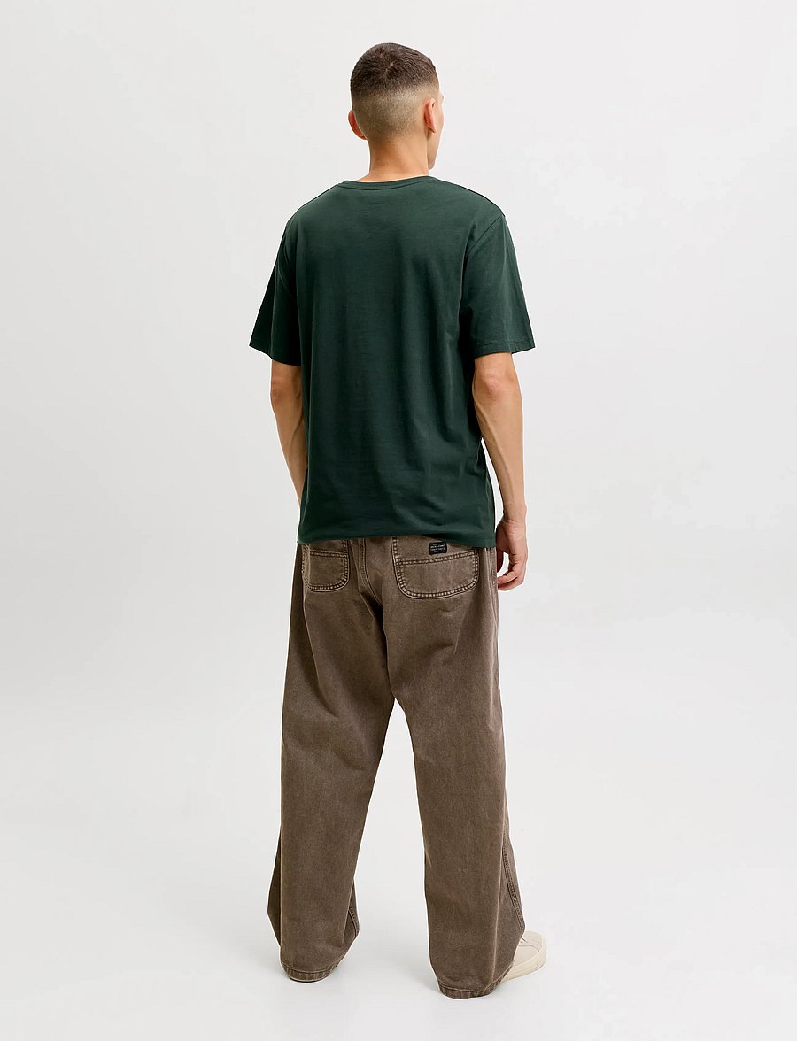 Jack & Jones - JJELOGO TEE SS O-NECK 2 COL AW26 SN - lühikeste varrukatega t-särgid - scarab - 2