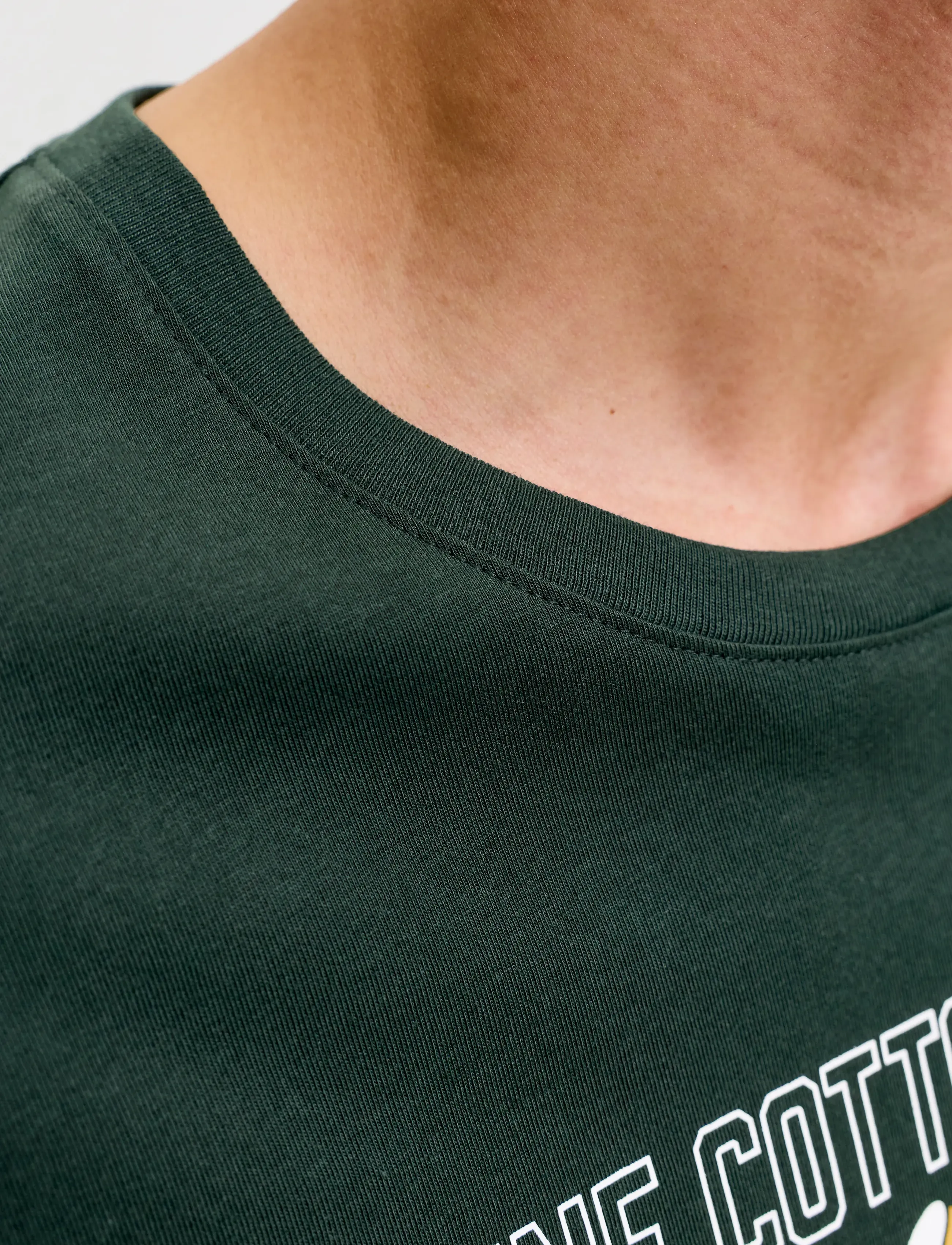 Jack & Jones - JJELOGO TEE SS O-NECK 2 COL AW26 SN - lühikeste varrukatega t-särgid - scarab - 4