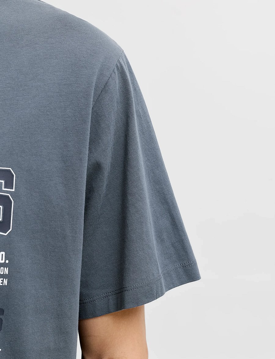 Jack & Jones - JJELOGO TEE SS O-NECK 2 COL AW26 SN - kortärmade t-shirts - turbulence - 5