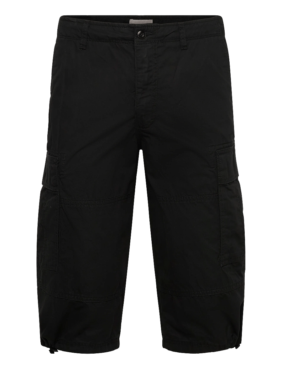 Jack & Jones - JPSTKARL FRANK CARGO LONG SHORTS XXLNG - cargo shorts - black - 0