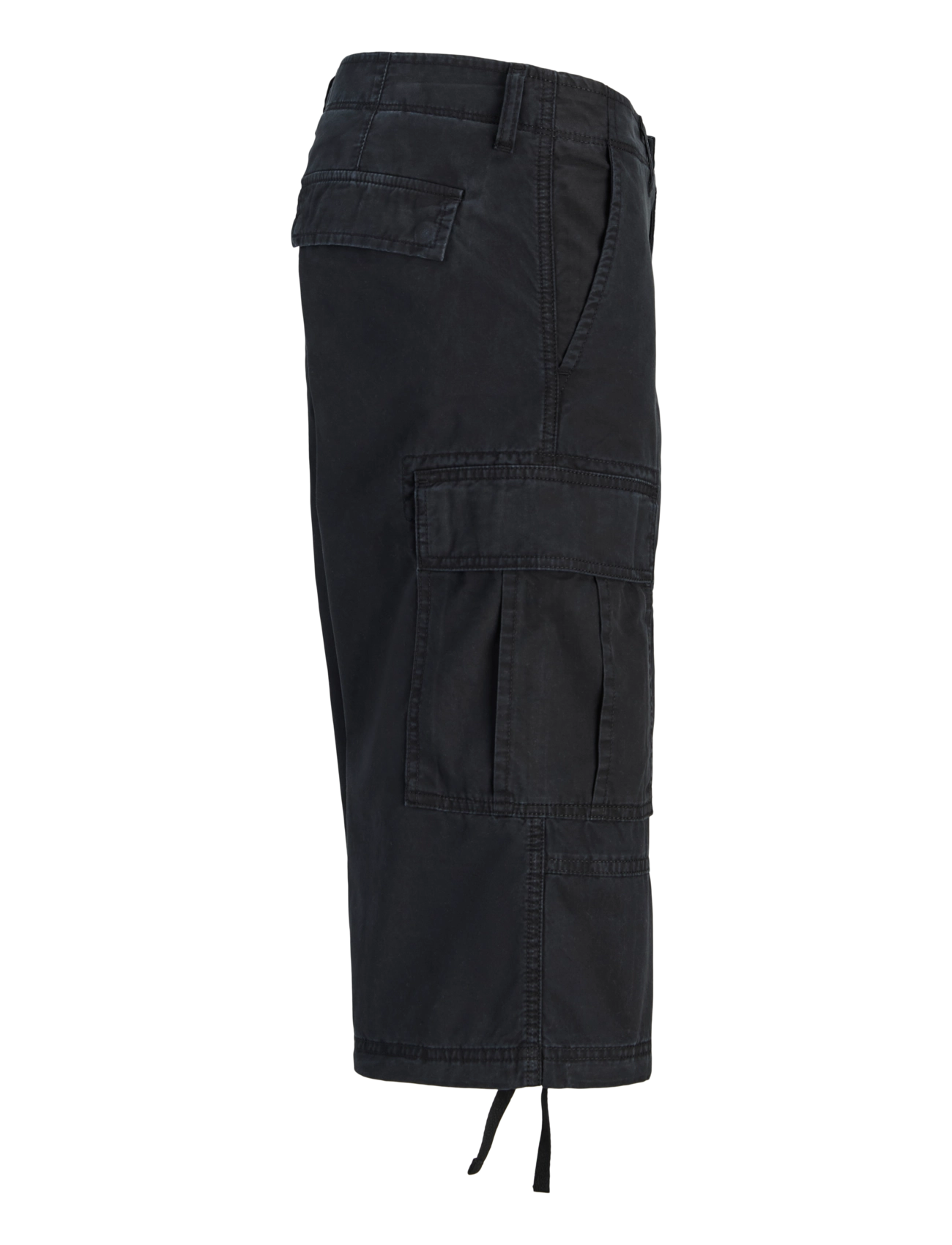Jack & Jones - JPSTKARL FRANK CARGO LONG SHORTS XXLNG - cargo shorts - black - 2