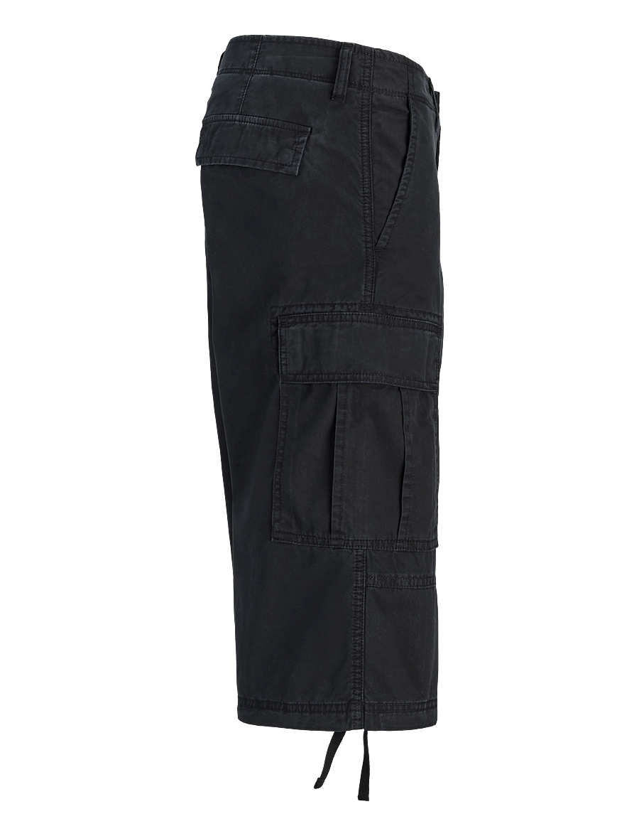 Jack & Jones - JPSTKARL FRANK CARGO LONG SHORTS XXLNG - cargo shorts - black - 2