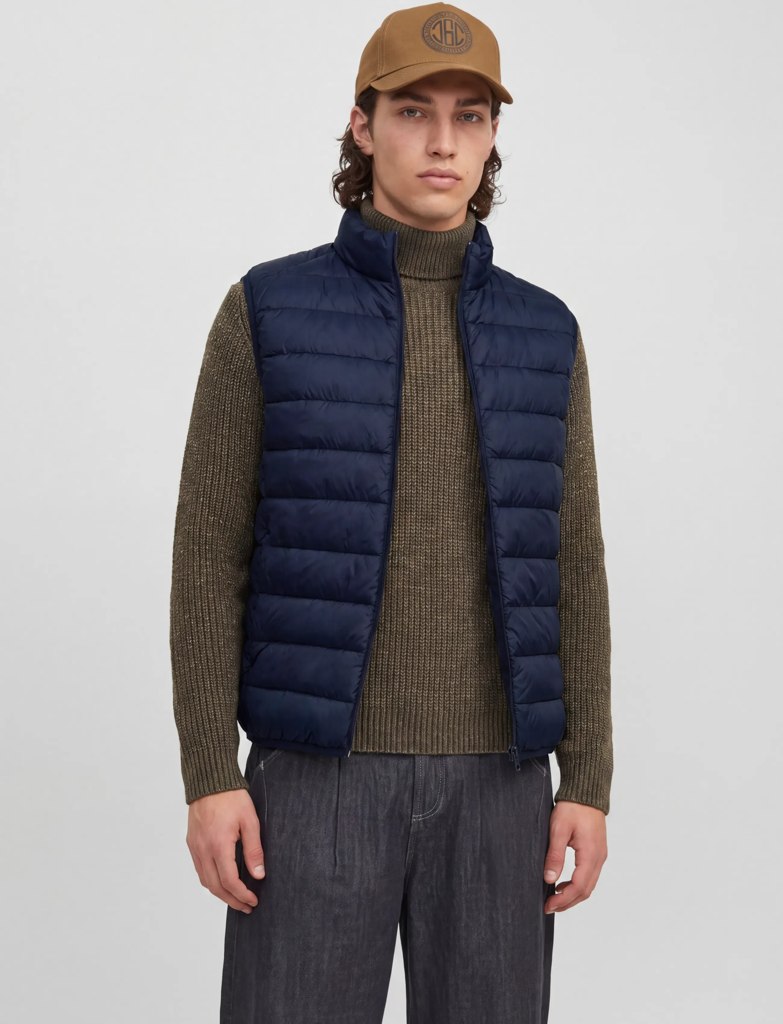 Jack & Jones JJEBERG LIGHT DOWN BODYWARMER NOOS - Kleidung - SKY CAPTAIN / navy