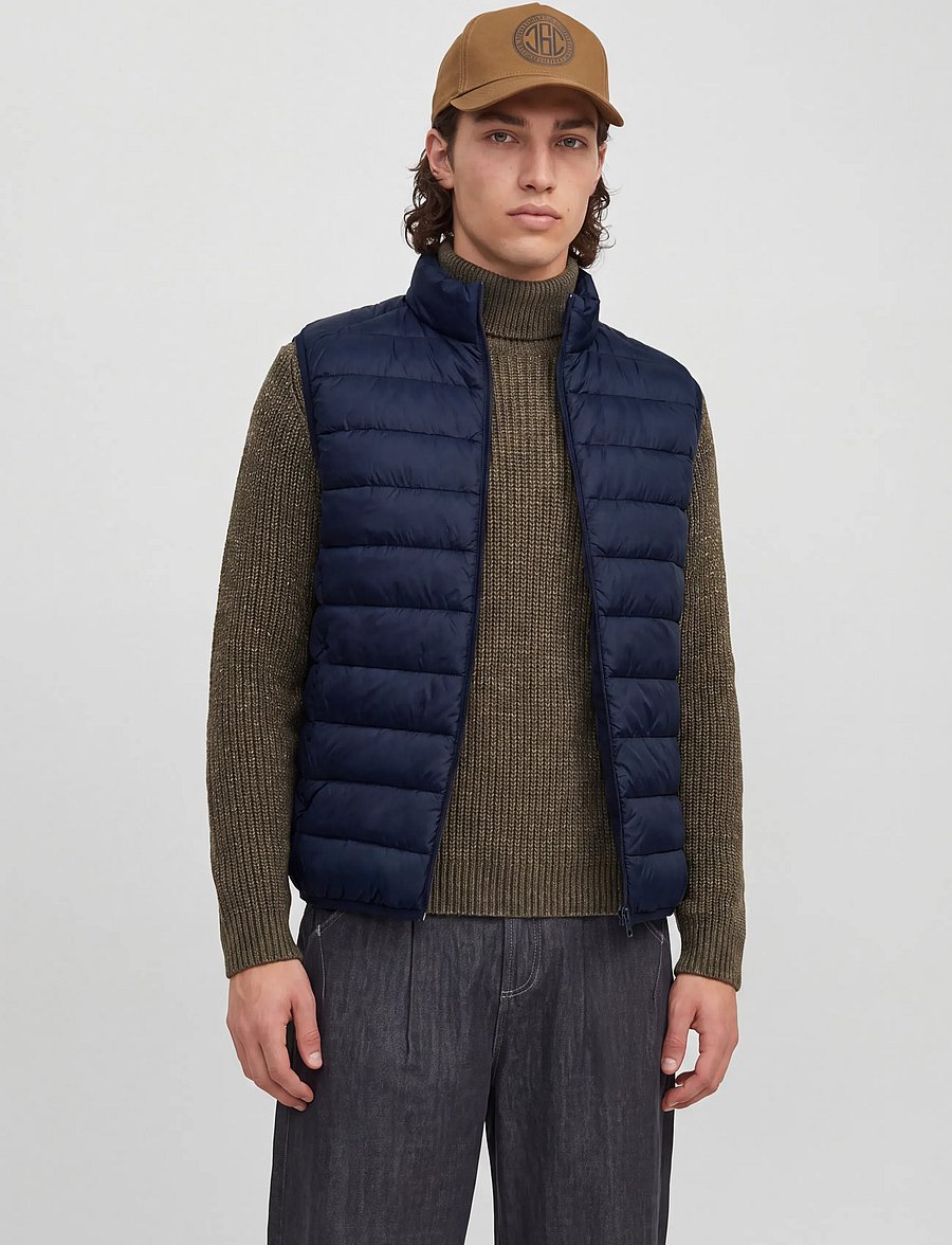 Jack & Jones - JJEBERG LIGHT DOWN BODYWARMER NOOS - vestid - sky captain - 0