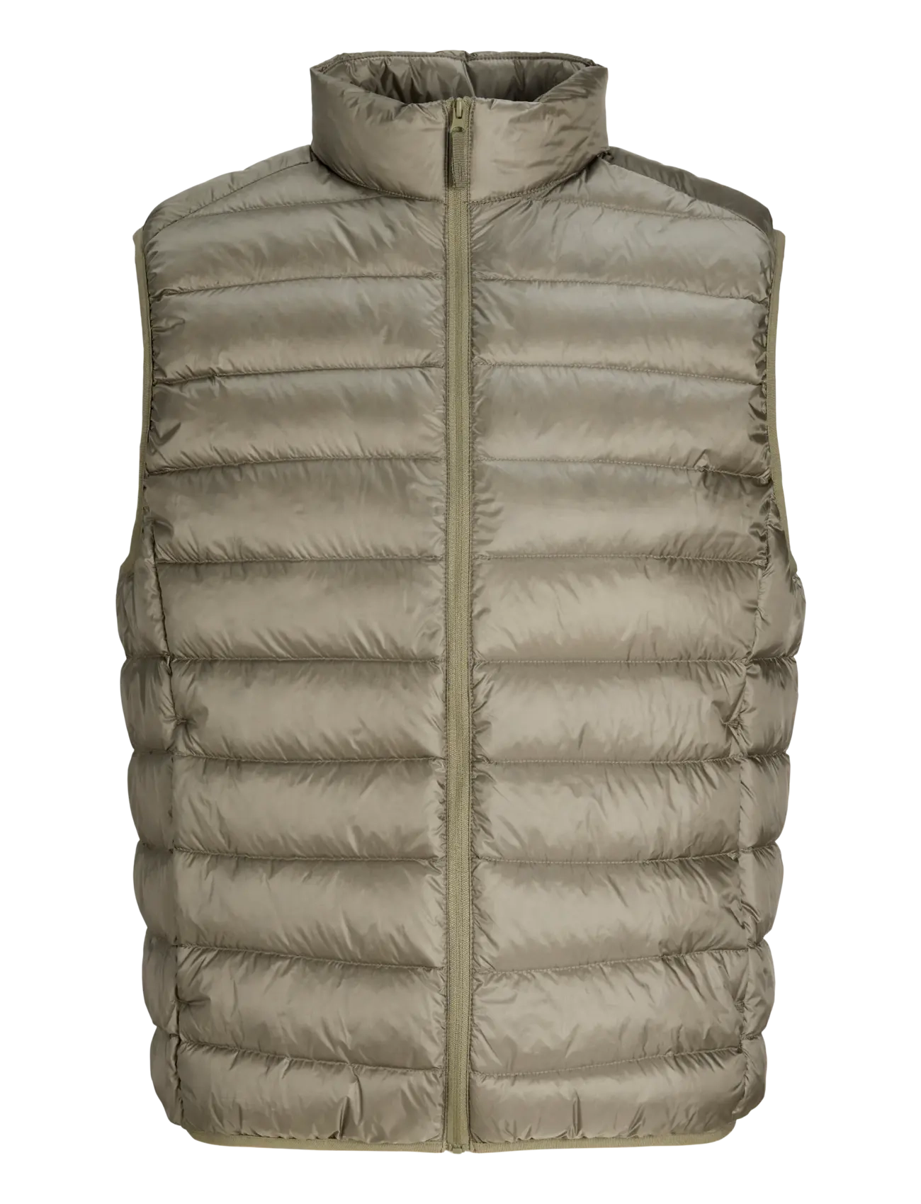 Jack & Jones Jjeberg Light Down Bodywarmer Noos, Letvægts Dun Bodywarmer, Kakigrøn, Str: L