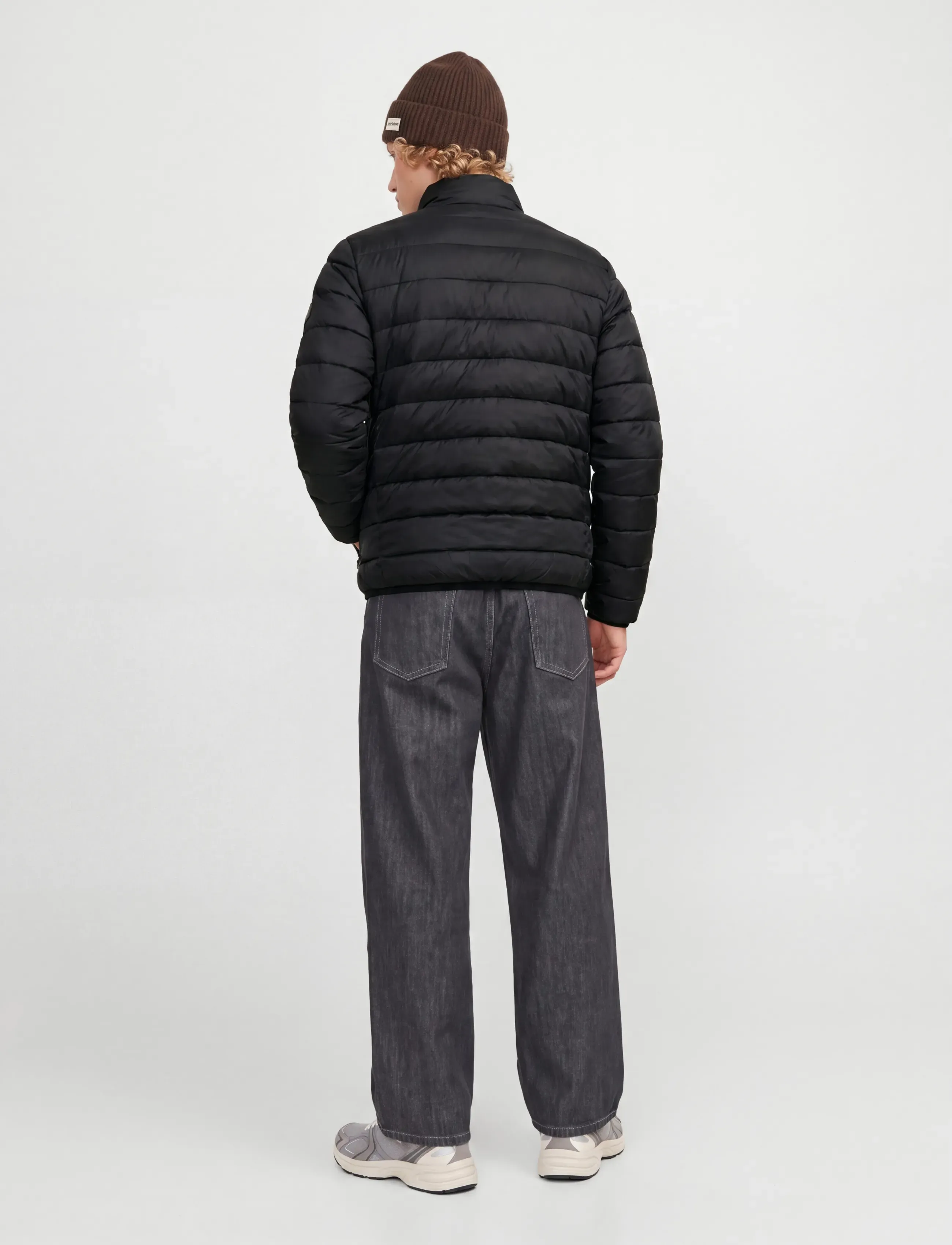Jack & Jones - JJEBERG LIGHT DOWN COLLAR PUFFER NOOS - winterjacken - black - 2