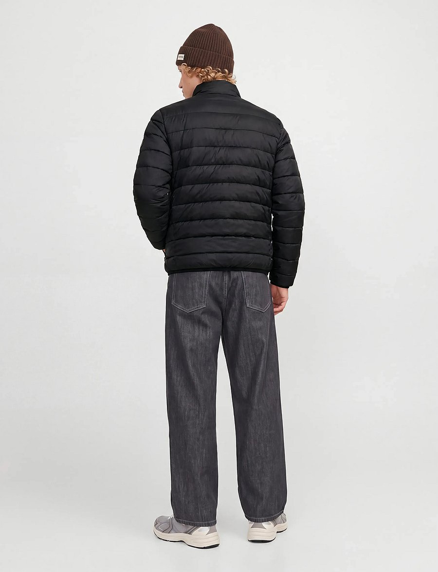 Jack & Jones - JJEBERG LIGHT DOWN COLLAR PUFFER NOOS - herbstjacken - black - 2