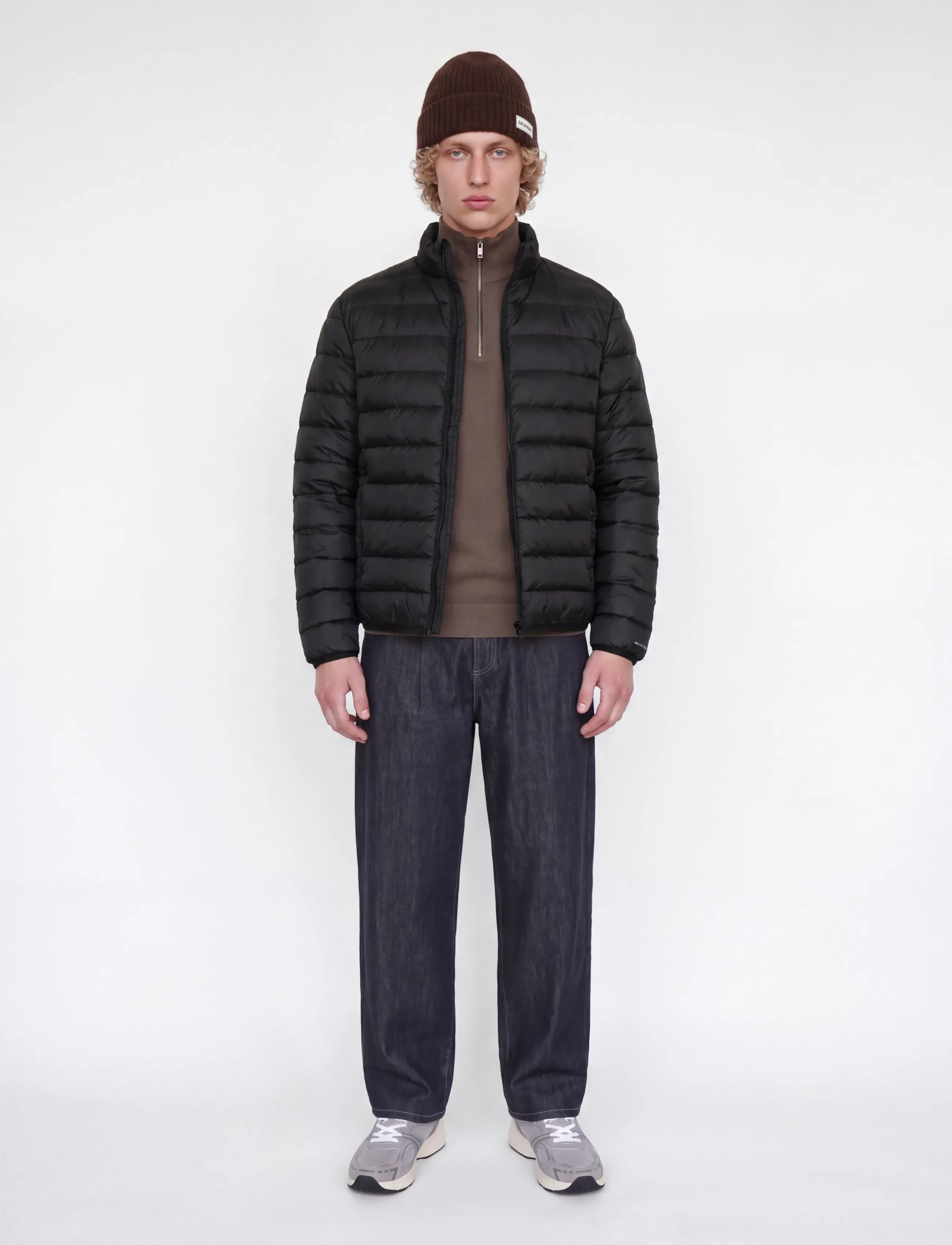 Jack & Jones - JJEBERG LIGHT DOWN COLLAR PUFFER NOOS - winterjacken - black - 3