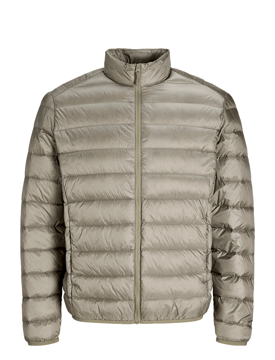 Jack & Jones - JJEBERG LIGHT DOWN COLLAR PUFFER NOOS - vetiver - 1
