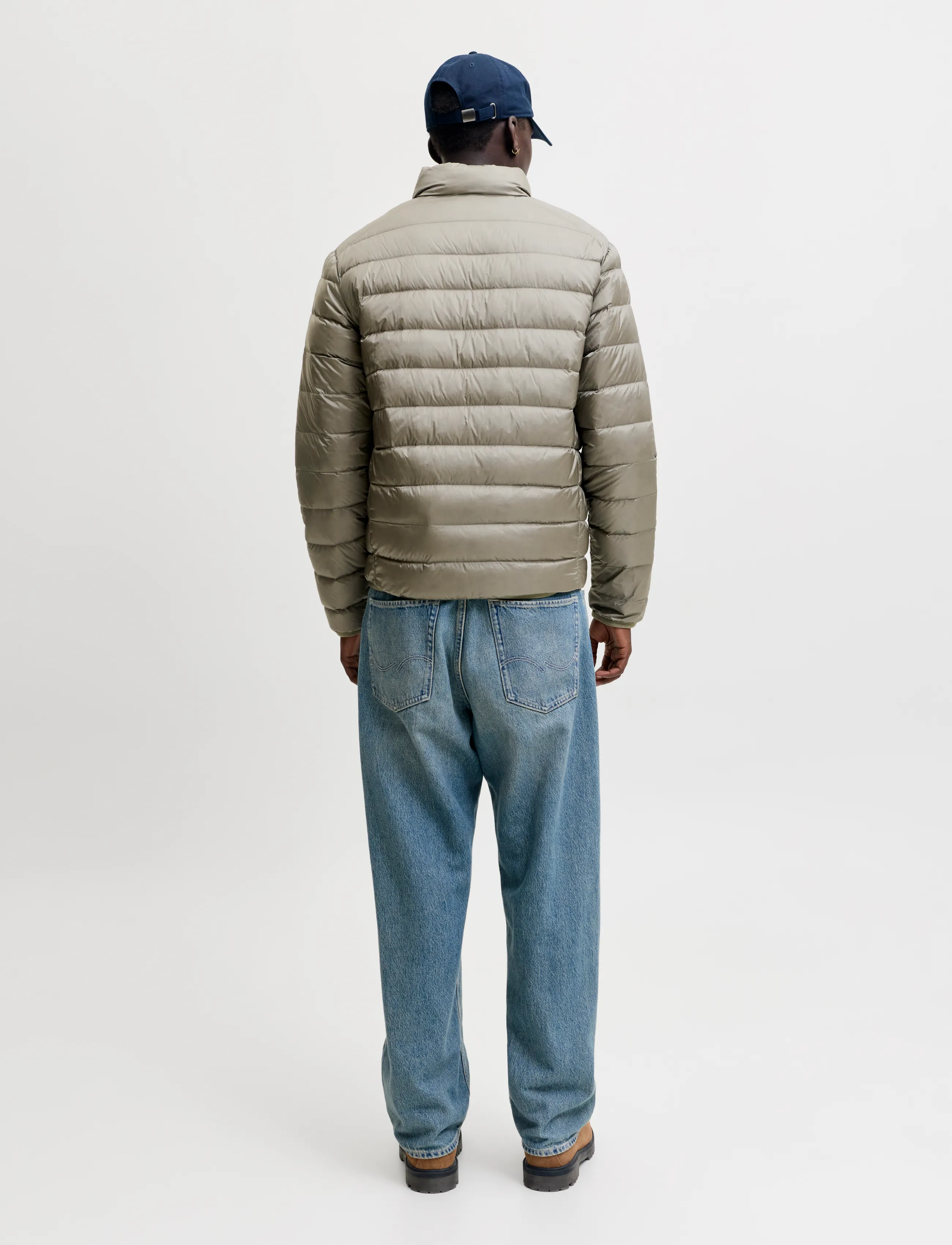 Jack & Jones - JJEBERG LIGHT DOWN COLLAR PUFFER NOOS - vetiver - 2