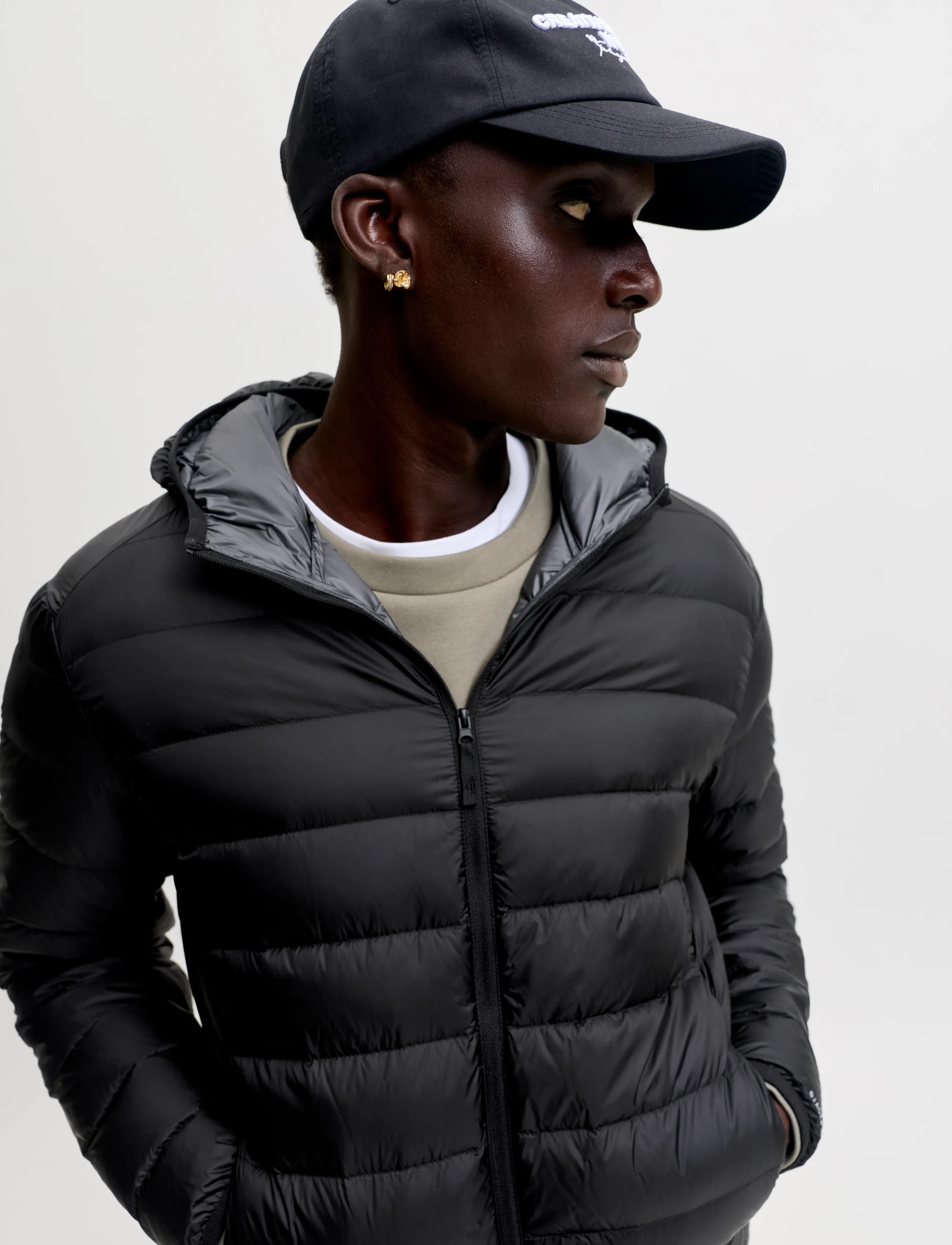 Jack & Jones - JJEBERG LIGHT DOWN PUFFER HOOD NOOS - black - 4