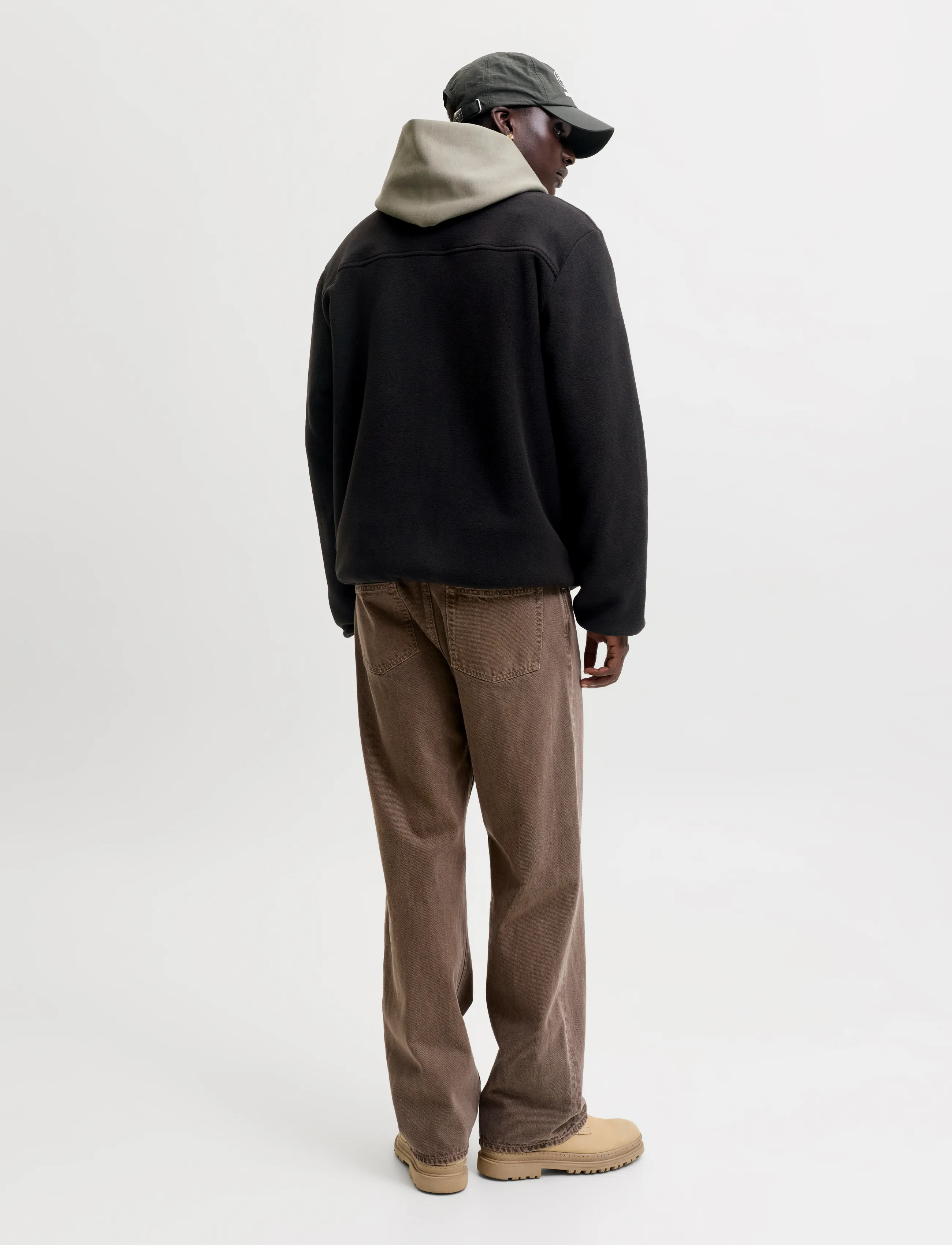 Jack & Jones - JJEMASON FLEECE SN - black - 2