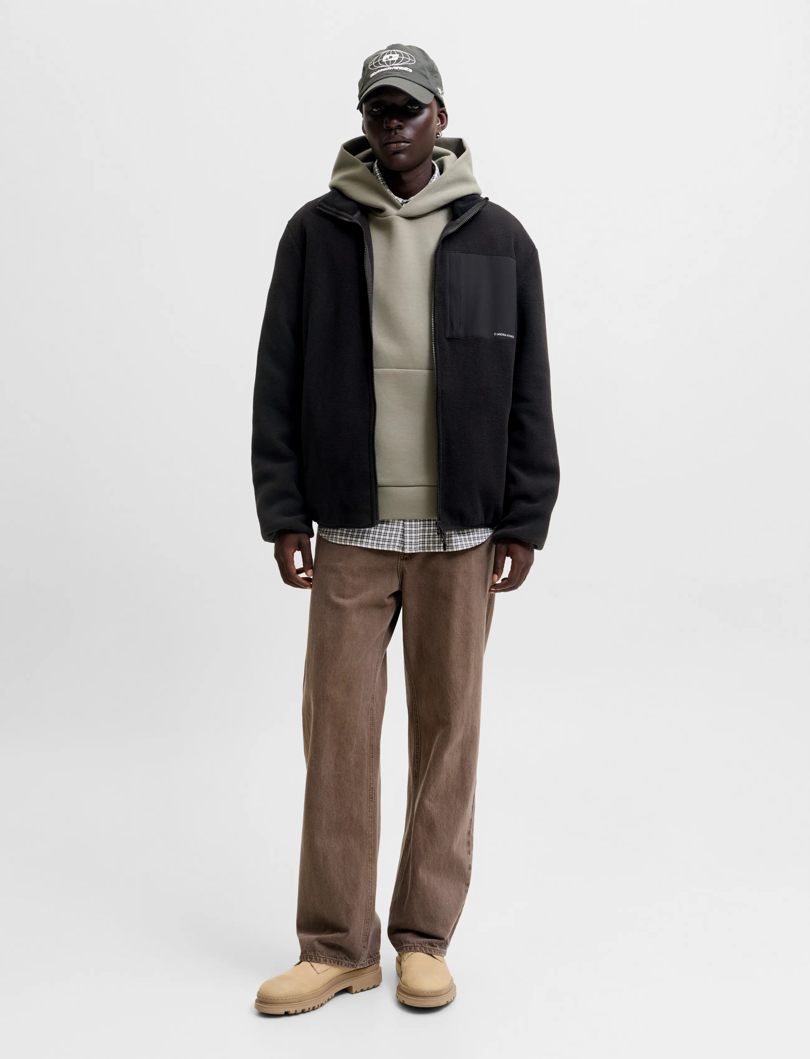 Jack & Jones - JJEMASON FLEECE SN - black - 3