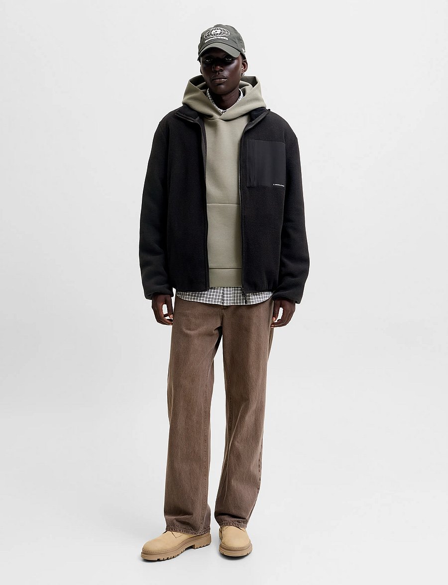 Jack & Jones - JJEMASON FLEECE SN - black - 3