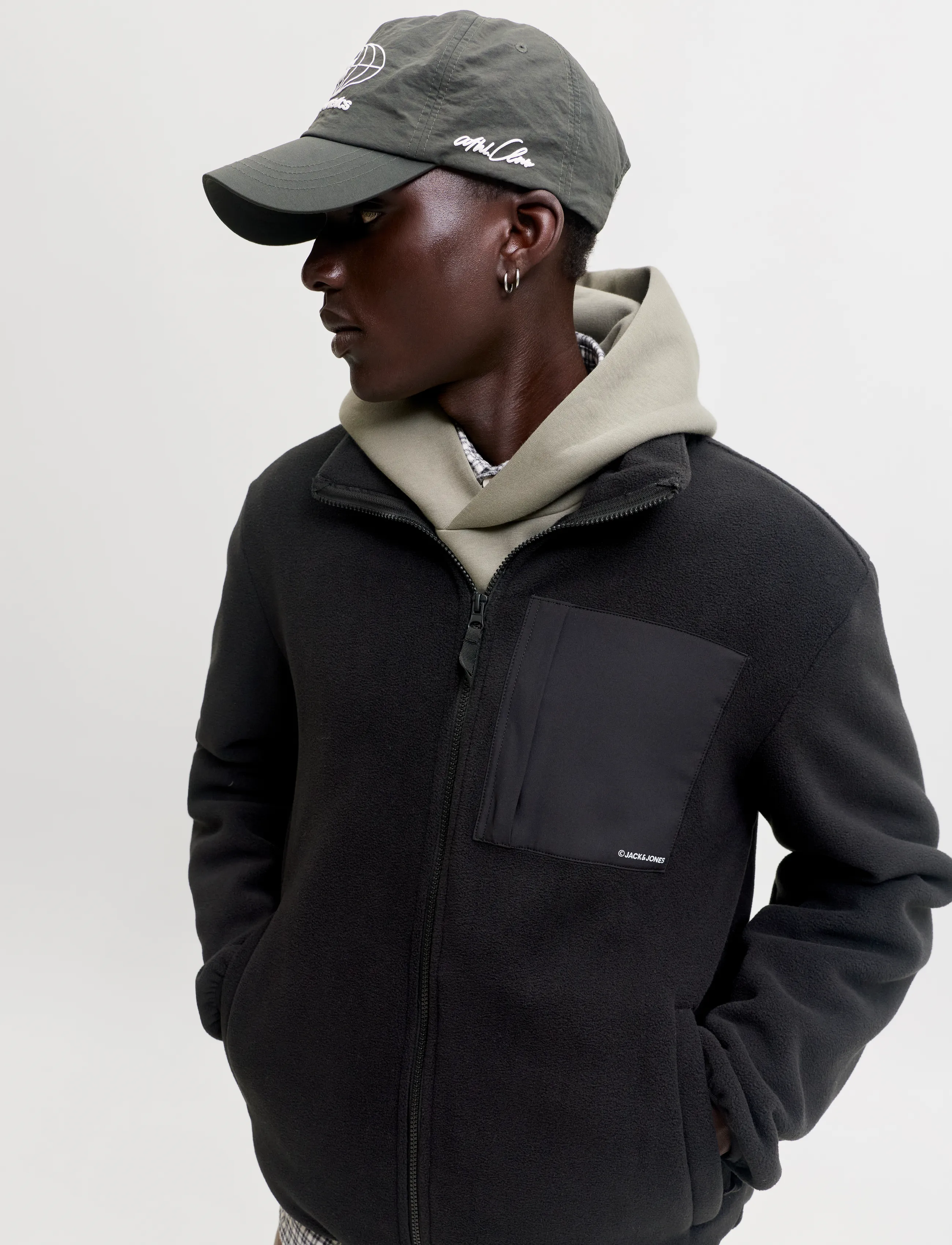 Jack & Jones - JJEMASON FLEECE SN - black - 4