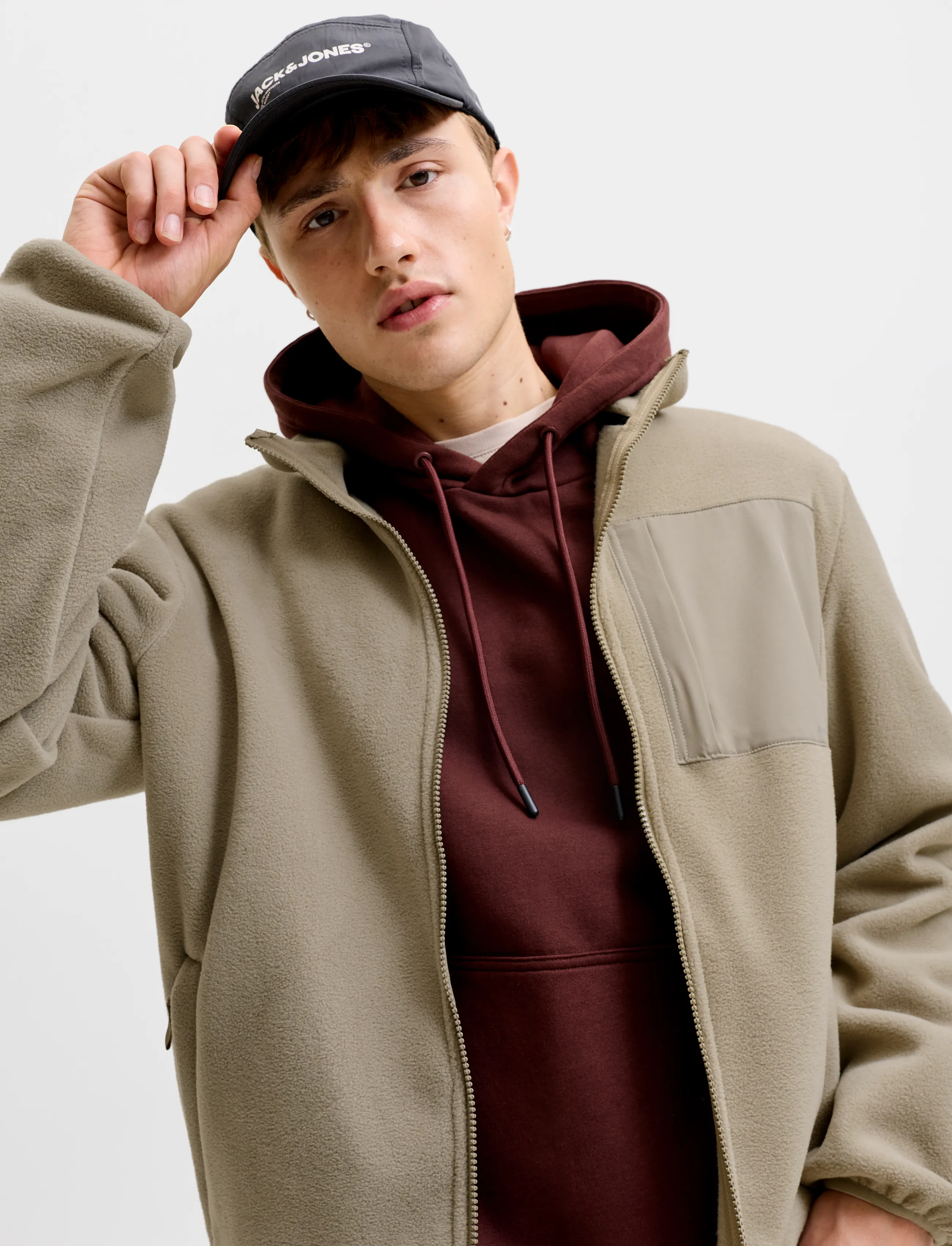 Jack & Jones - JJEMASON FLEECE SN - winter twig - 5