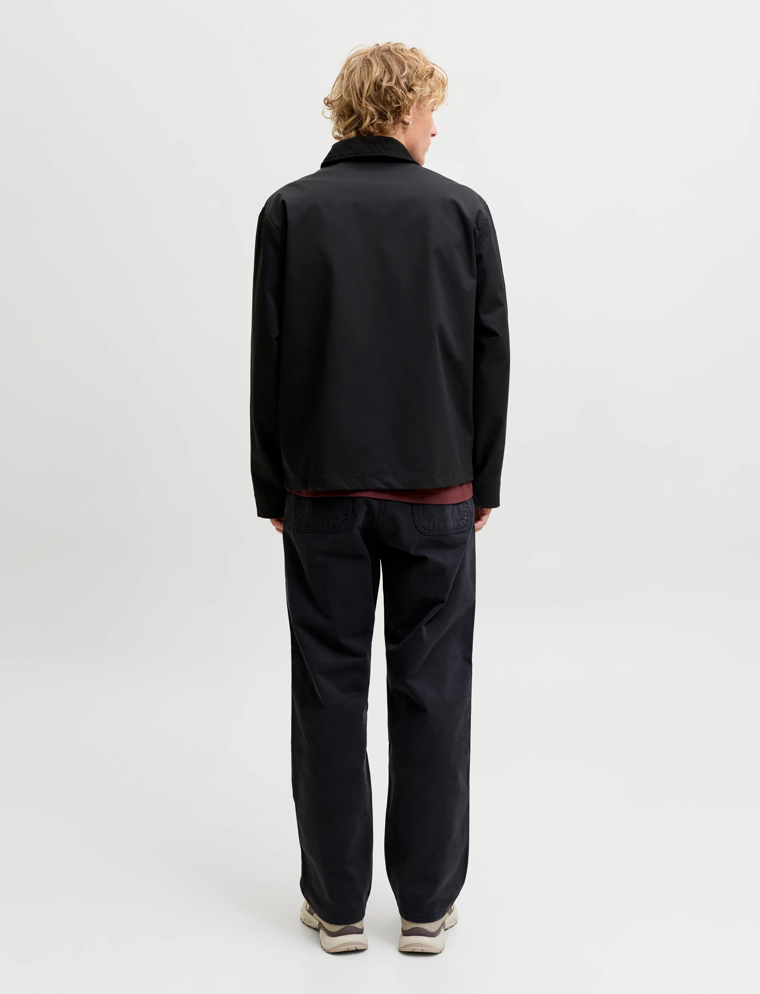 Jack & Jones - JJWOLF WORKER JACKET - black - 3