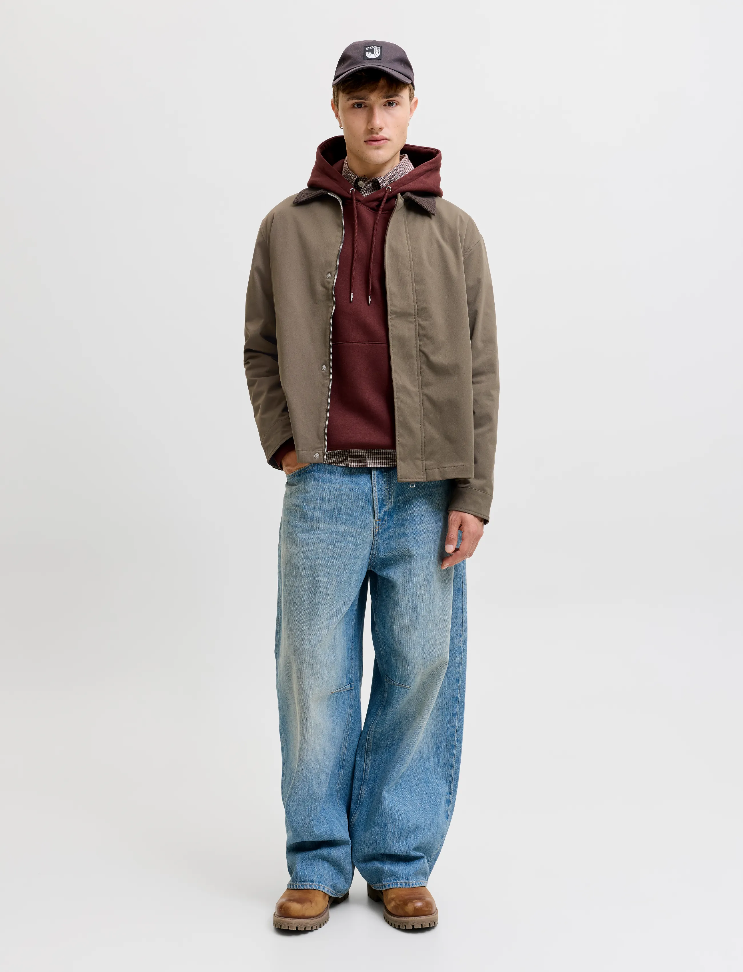 Jack & Jones - JJWOLF WORKER JACKET - canteen - 4