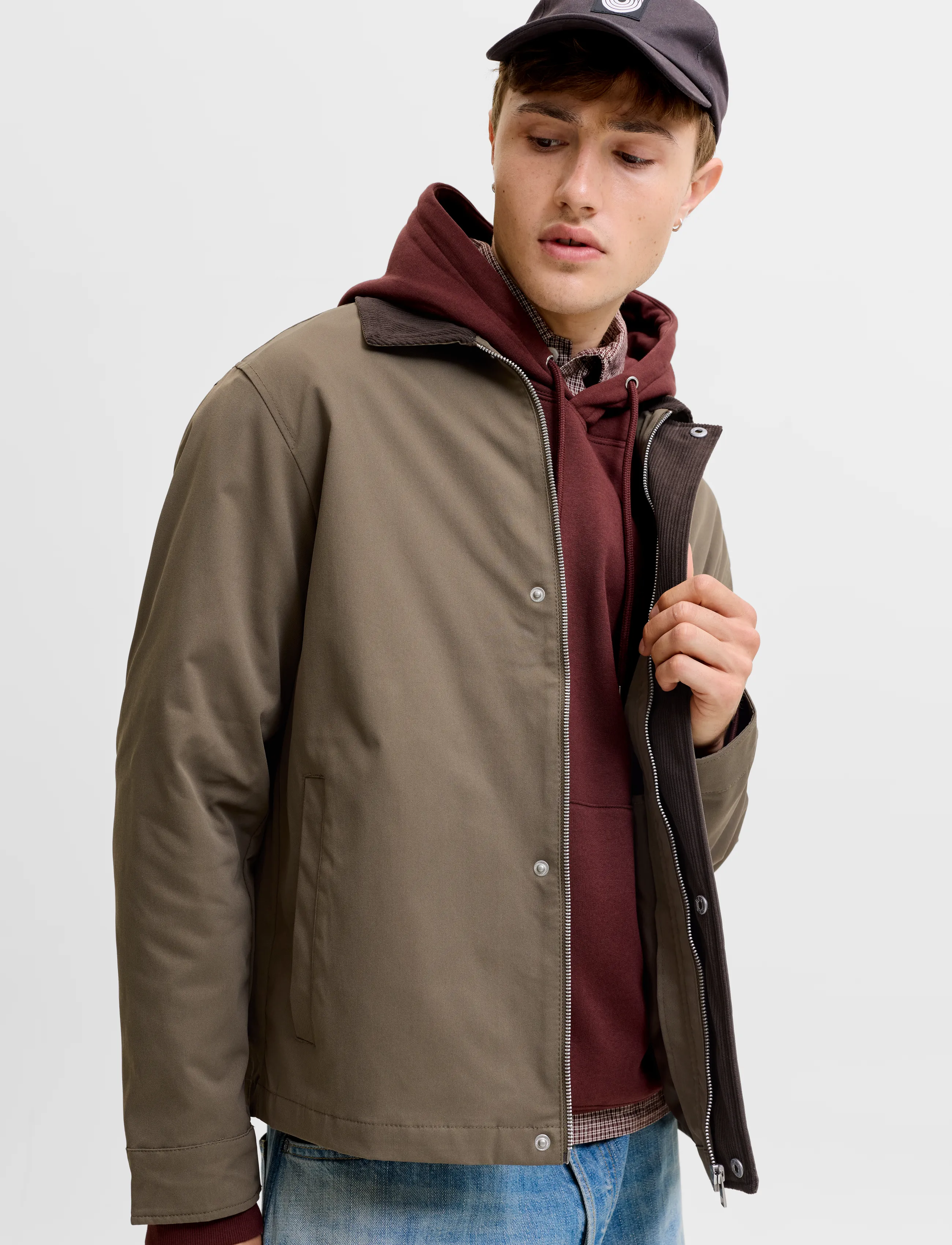 Jack & Jones - JJWOLF WORKER JACKET - canteen - 5