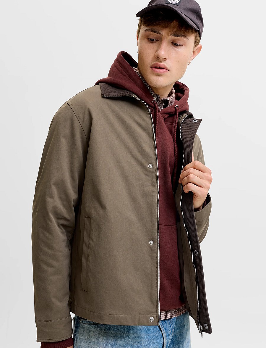 Jack & Jones - JJWOLF WORKER JACKET - canteen - 5
