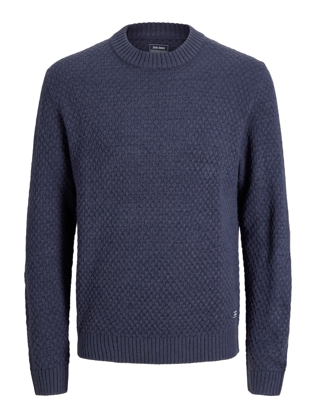 Jack & Jones JJBLAKE KNIT CREW NECK SN - Rundhals - NAVY BLAZER / navy