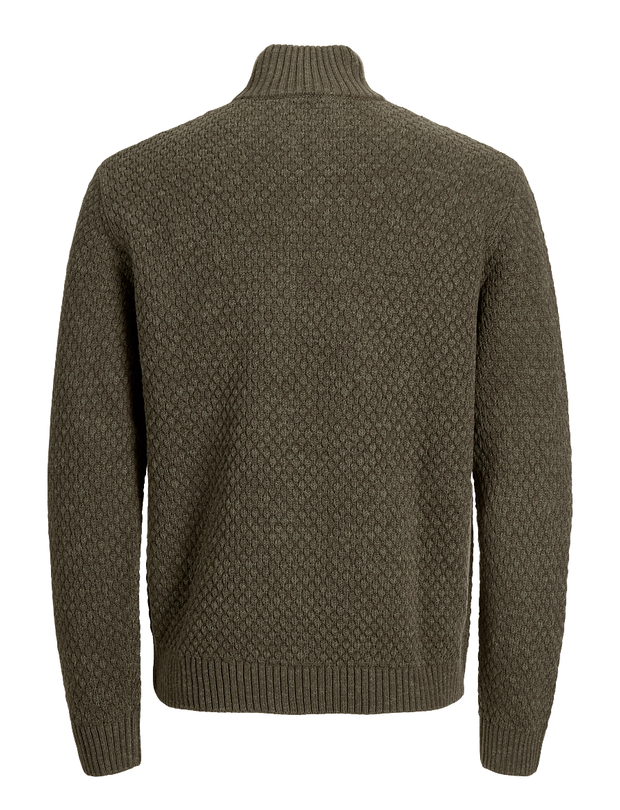 Jack & Jones - JJBLAKE KNIT HALF ZIP - rosin - 1