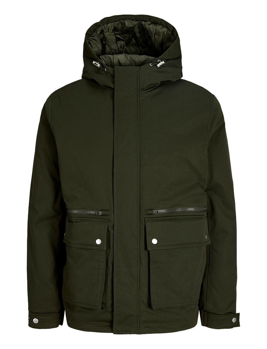 Jack & Jones - JJEWOLF PARKA JACKET NOOS - rosin - 0