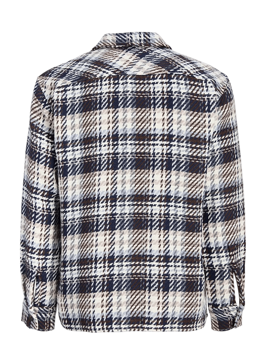 Jack & Jones - JJTWILL OVERSHIRT LS - Überhemden - navy blazer - 1