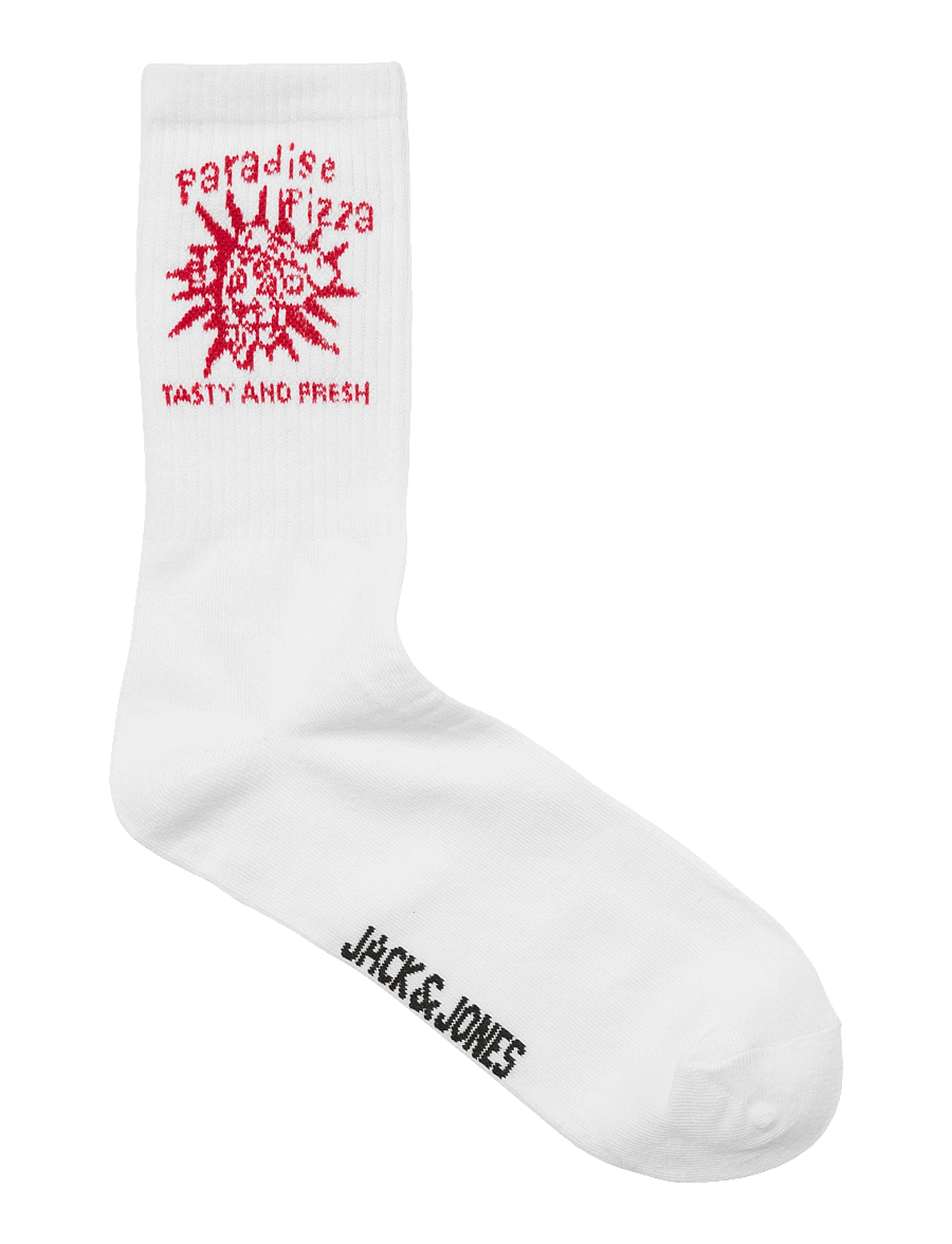 Jack & Jones - JACLOGO FOOD TENNIS SOCKS 3 PACK - white - 4