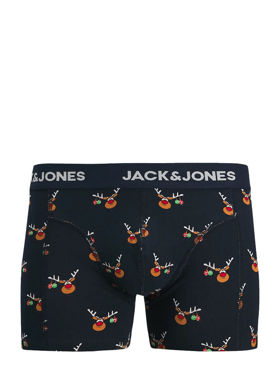 Jack & Jones - JACGATE DEER TRUNKS 3 PACK - multipack underpants - navy blazer - 3