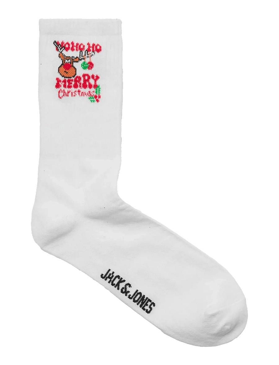 Jack & Jones - JACCOOKIE TENNIS SOCKS 3 PACK - vanliga strumpor - white - 3