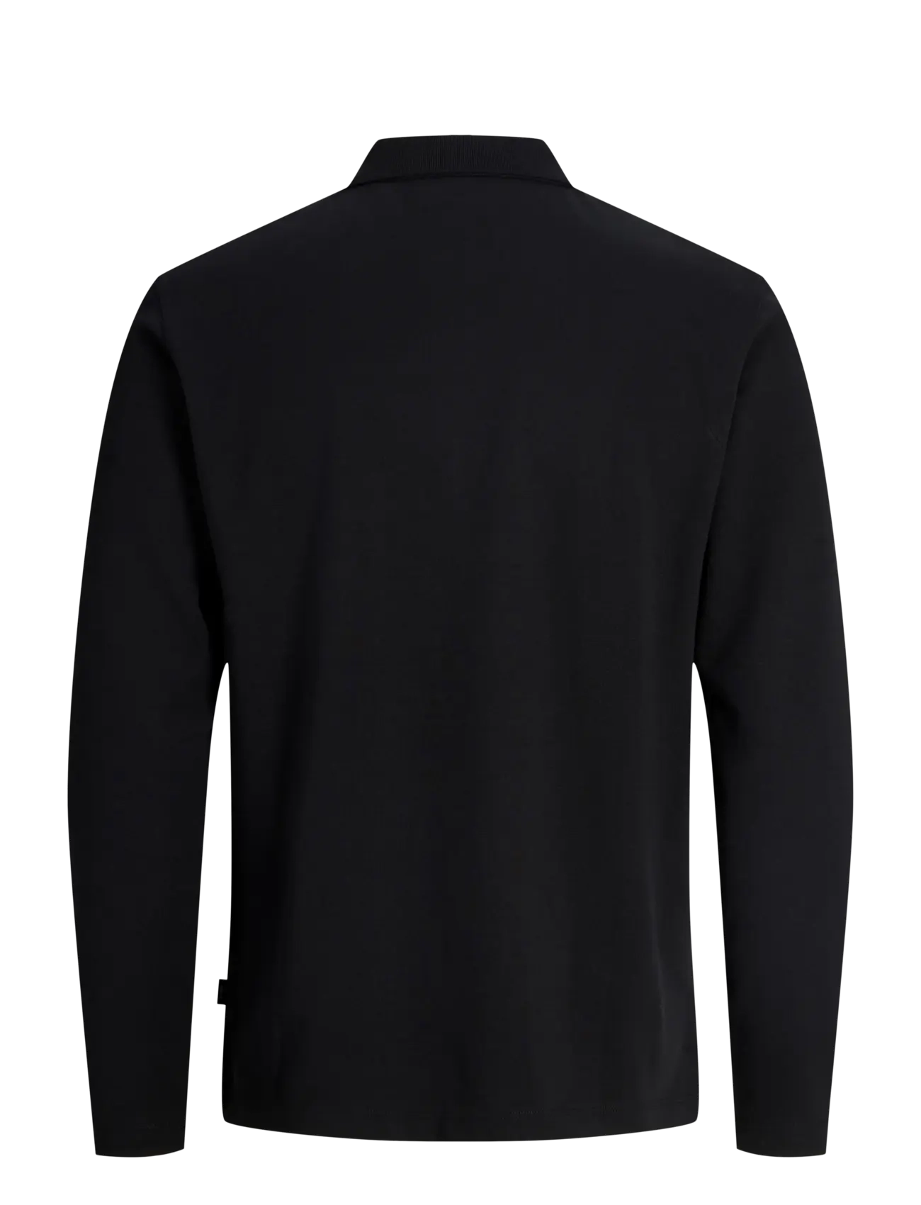 Jack & Jones - JPRBLAETHAN LS ZIP POLO - black - 2