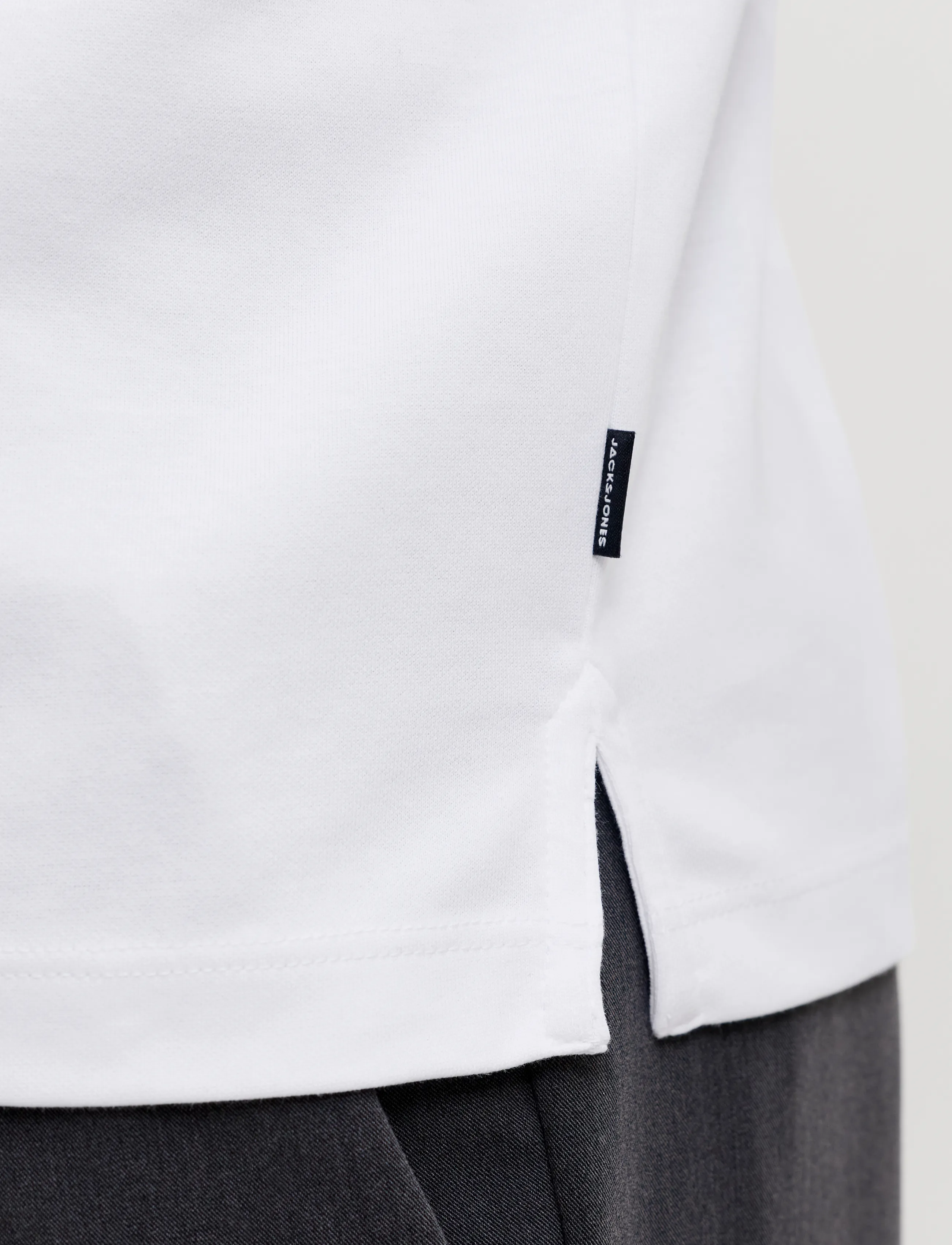 Jack & Jones - JPRBLAETHAN LS ZIP POLO - bright white - 5