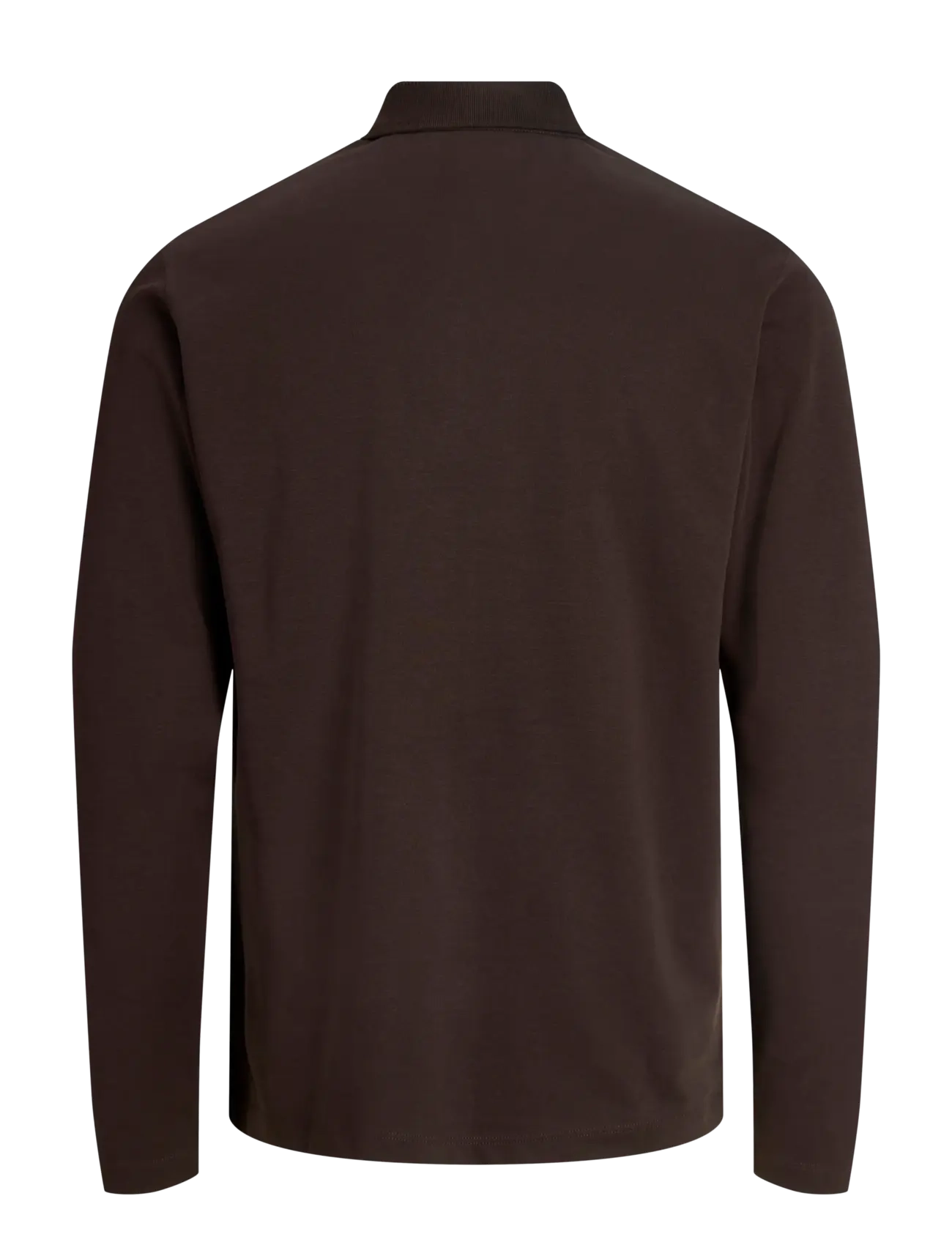 Jack & Jones - JPRBLAETHAN LS ZIP POLO - chocolate torte - 2