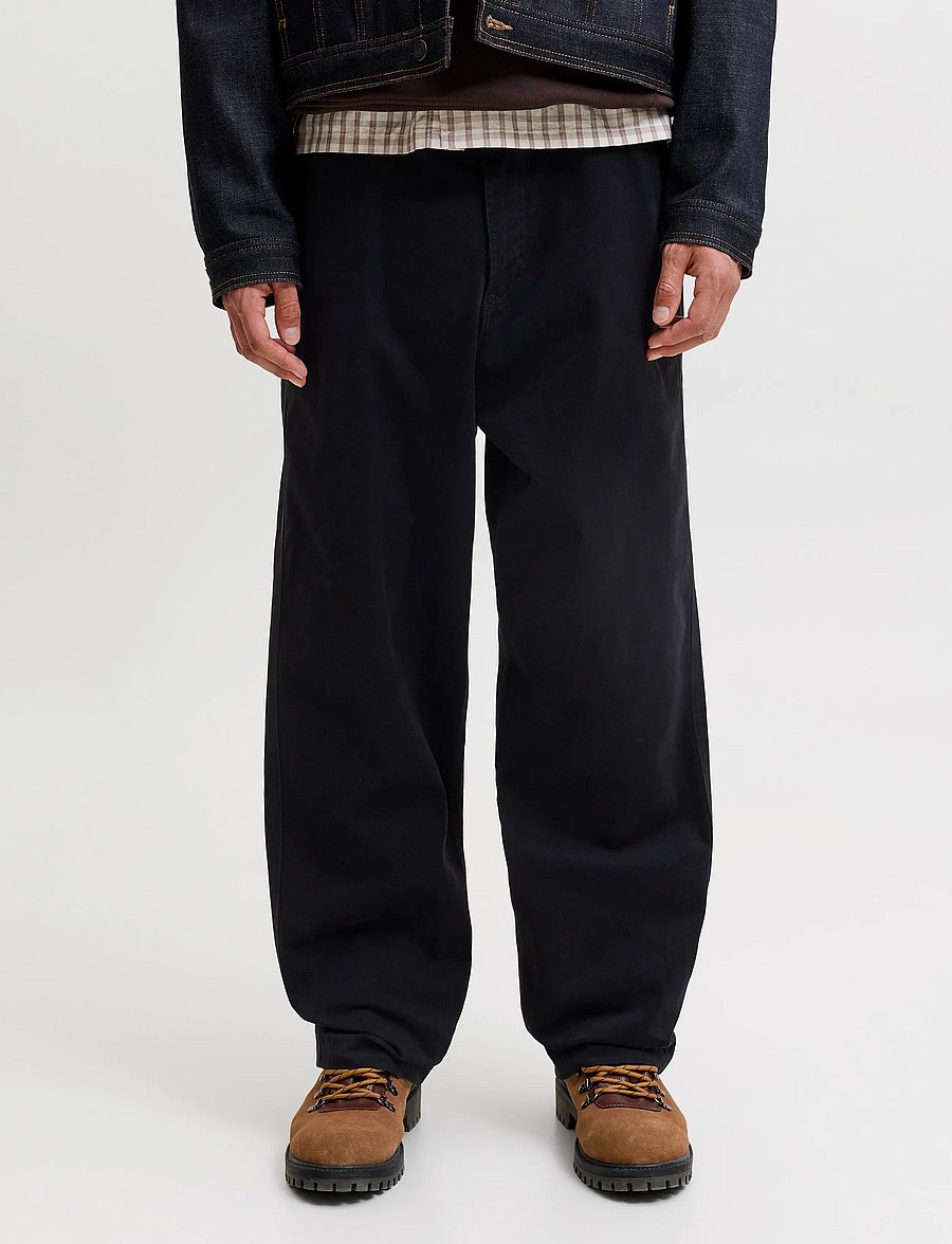 Jack & Jones - JPSTALEX ANDREJ 5 POCKET - vabaajapüksid - black - 0