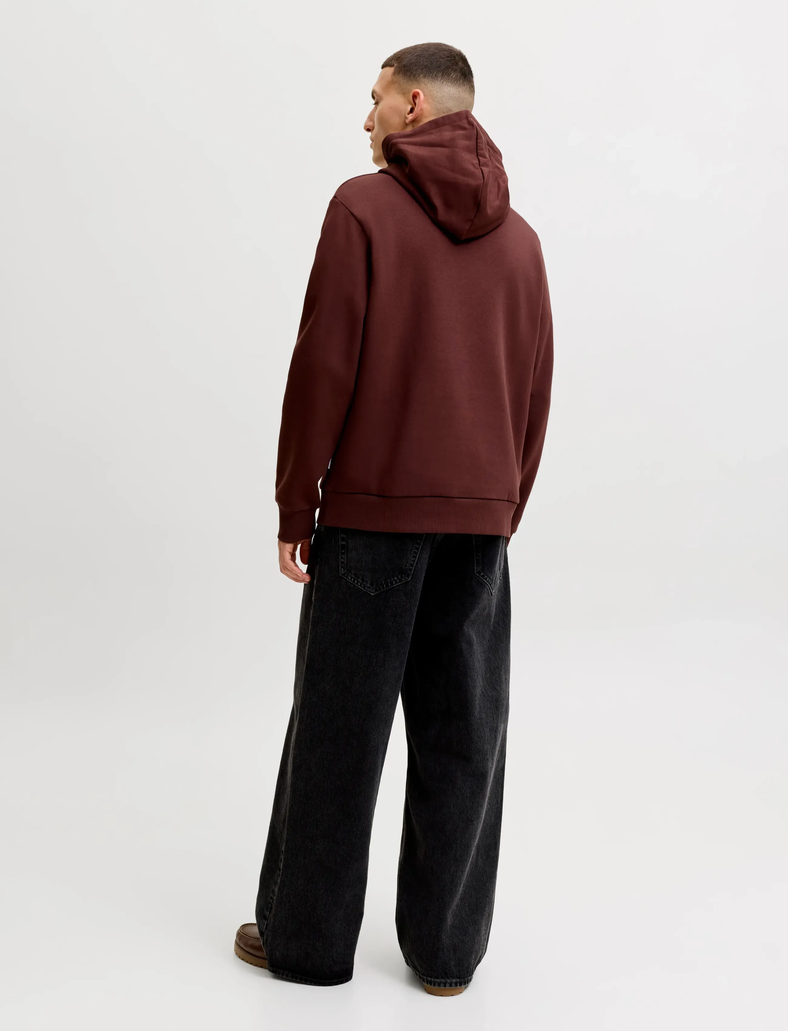 Sweatshirt brun / gul 3
