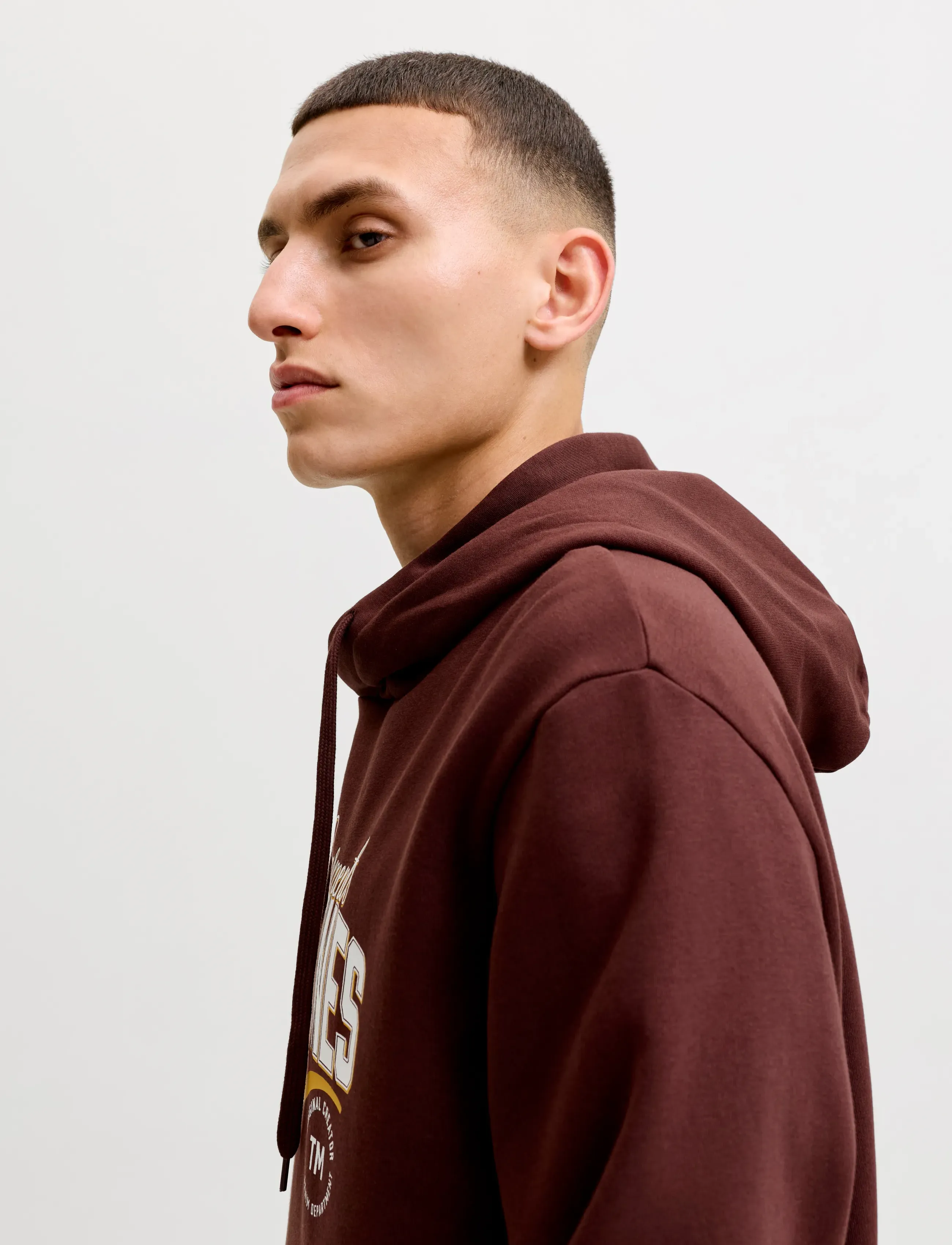 Sweatshirt brun / gul 6