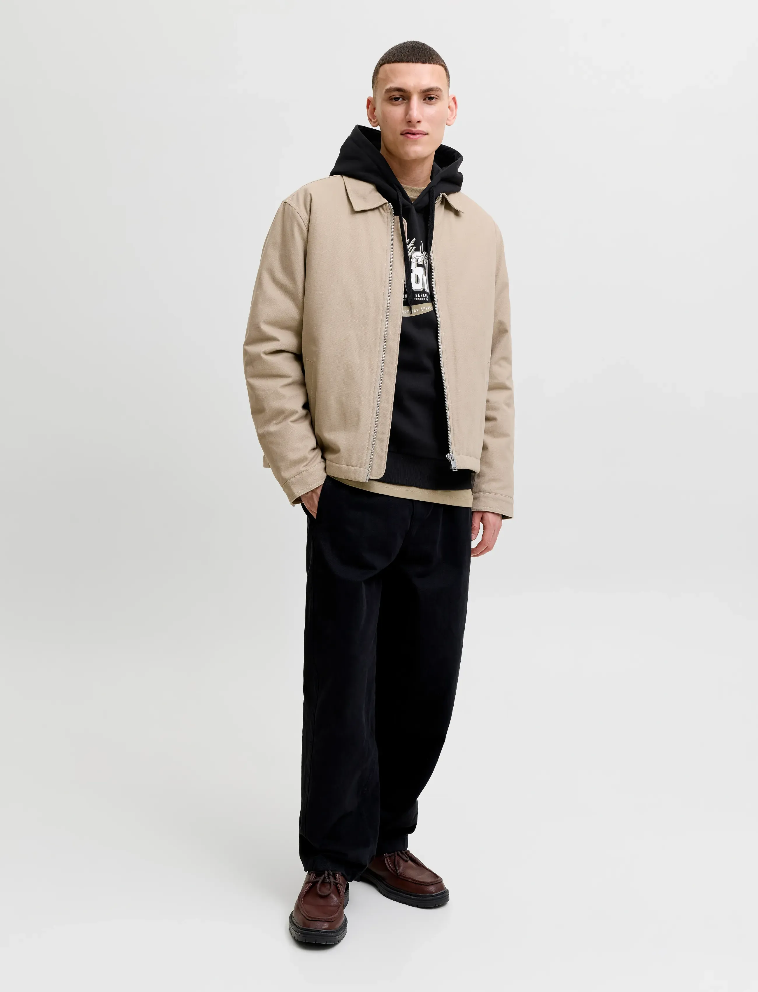 Sweatshirt kitt / svart 4