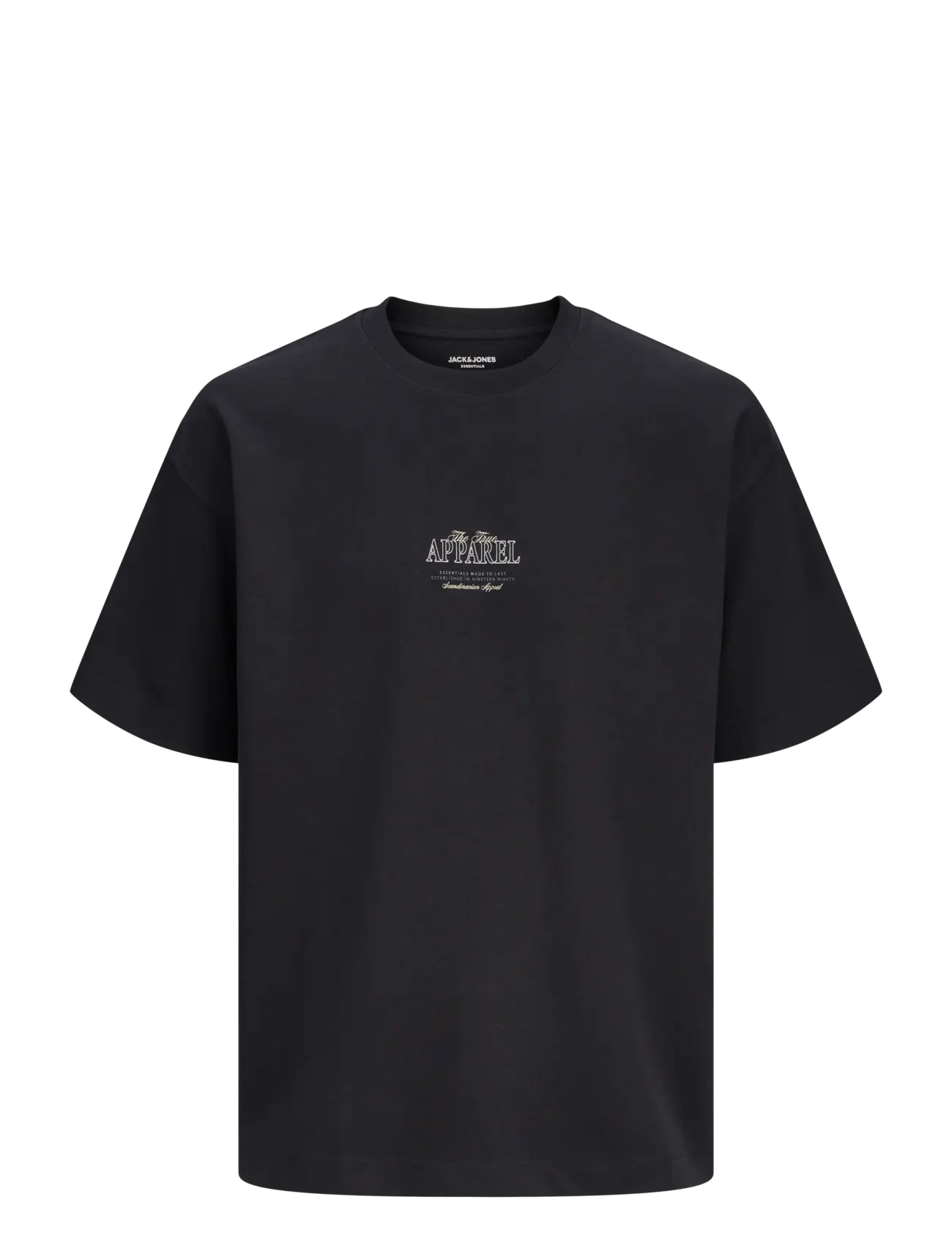 Jack & Jones - JJEBARRON STUDIO TEE SS O-NECK SN - black - 1