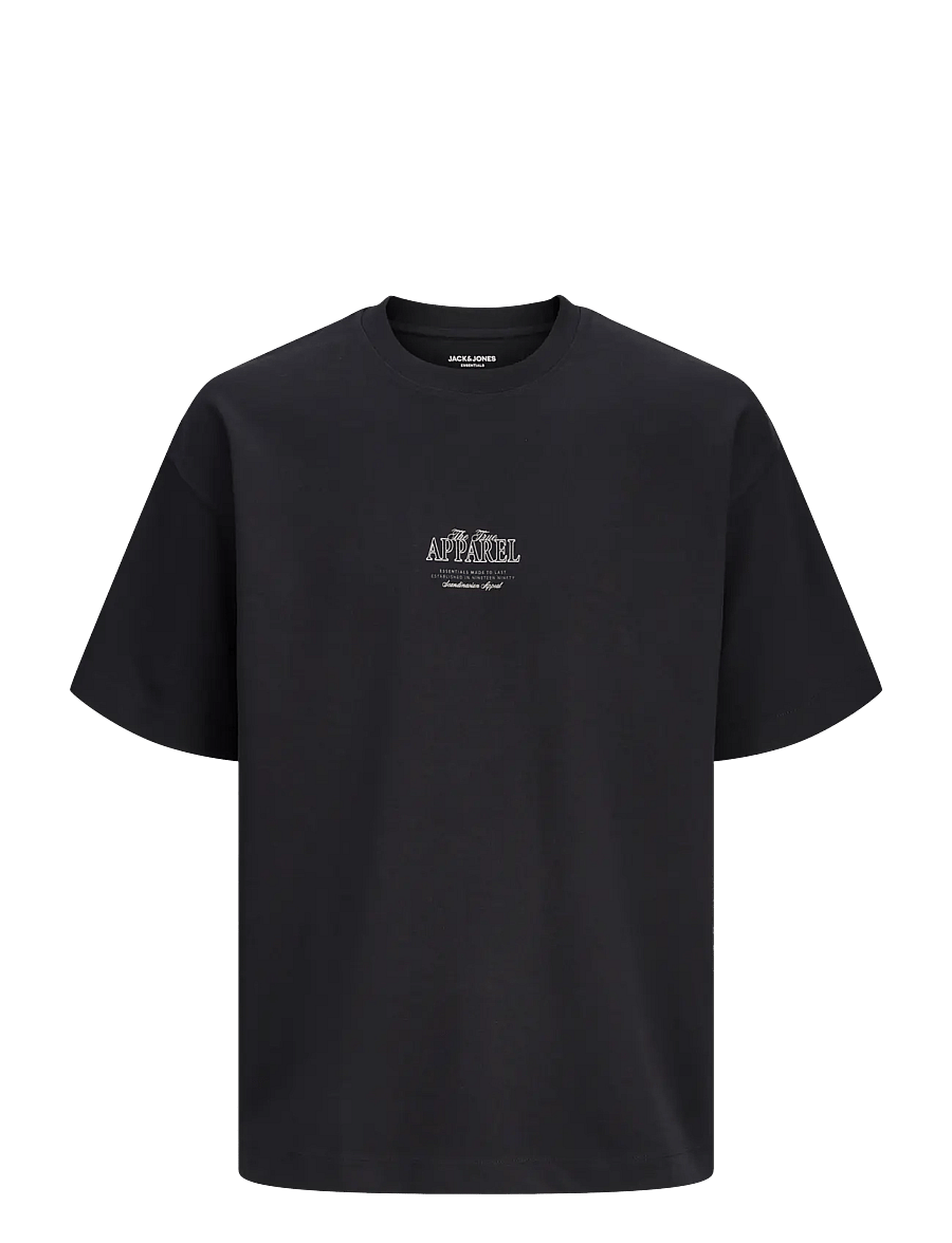 Jack & Jones - JJEBARRON STUDIO TEE SS O-NECK SN - black - 1